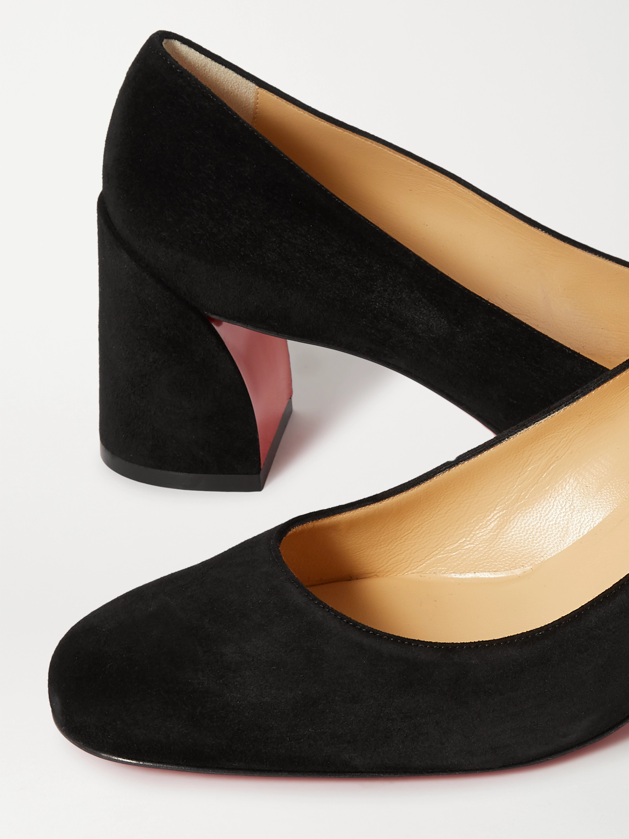 CHRISTIAN LOUBOUTIN - Miss Sab 55 suede pumps | Plush