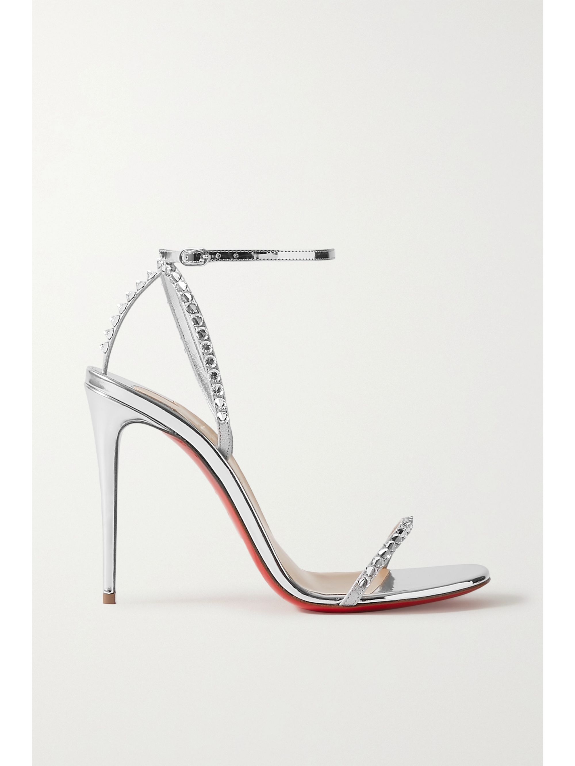 Christian louboutin silver Clearance