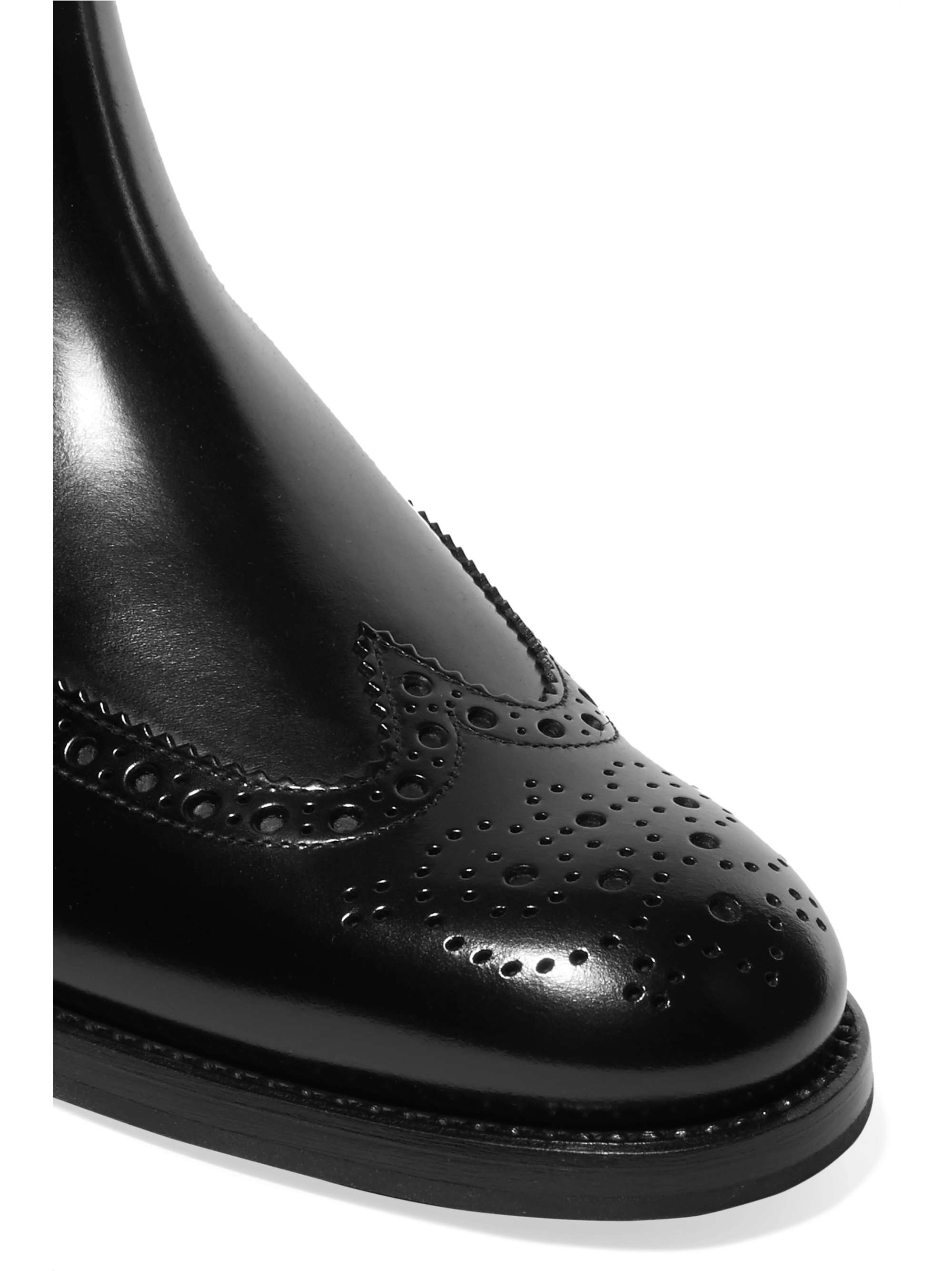 CHURCH'S Ketsby glossed-leather Chelsea boots | NET-A-PORTER