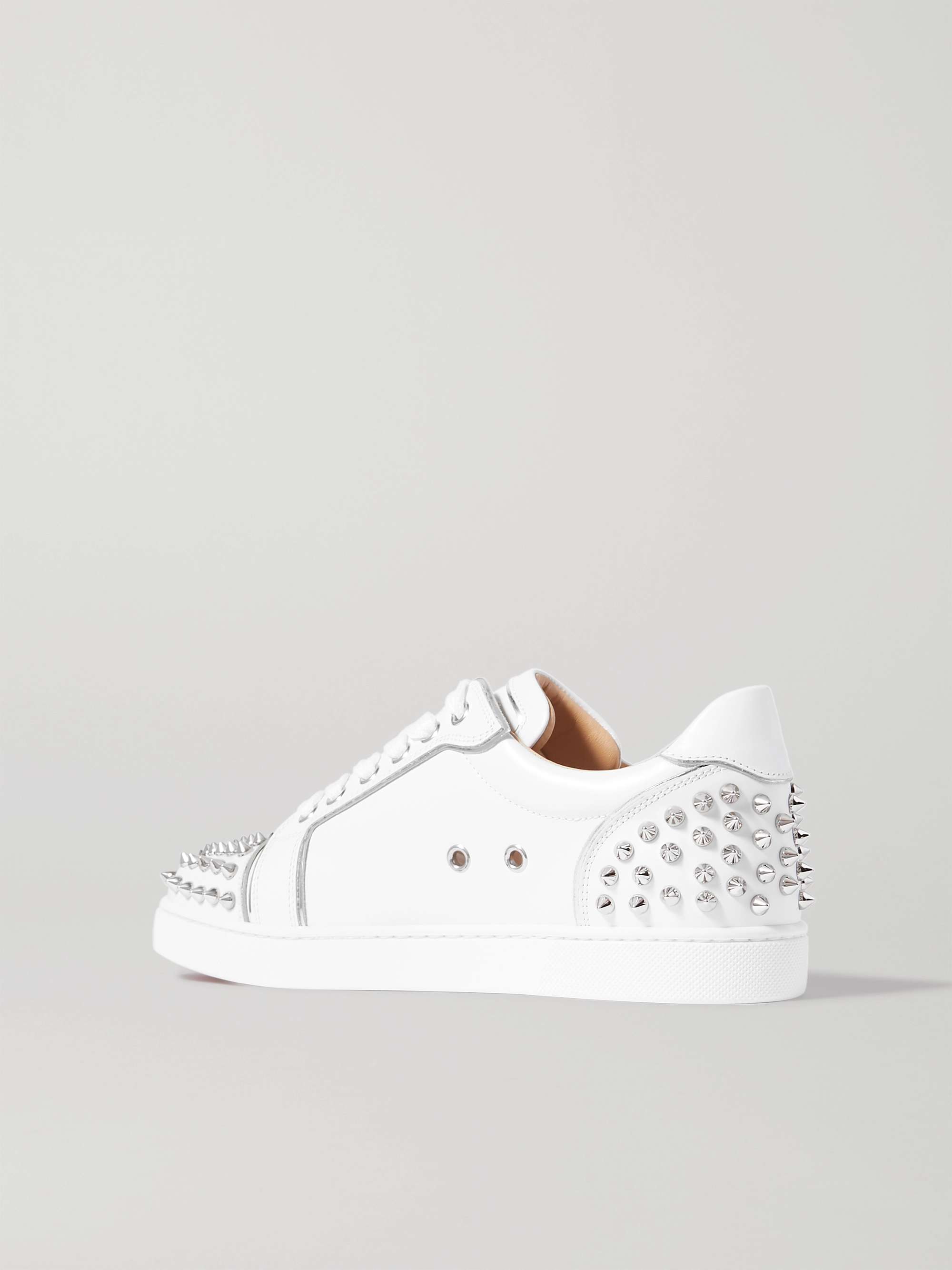 CHRISTIAN LOUBOUTIN Vieira 2 embellished leather sneakers