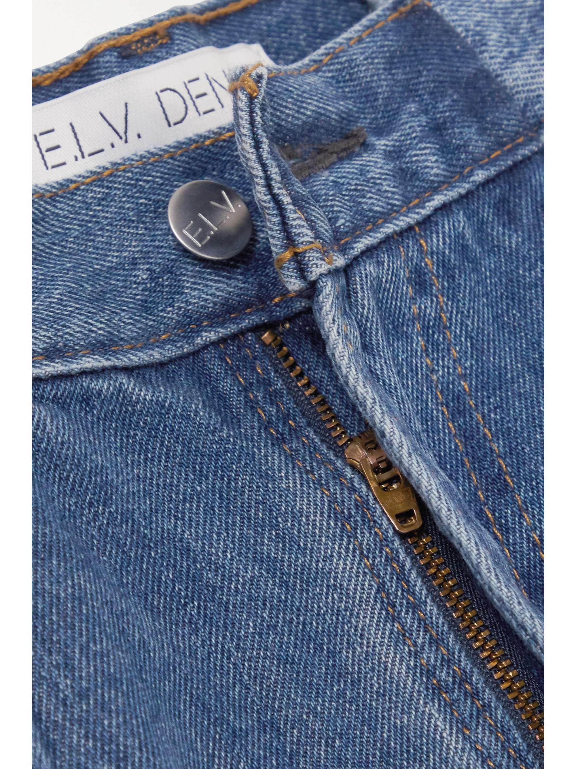 E.L.V. DENIM 【NET SUSTAIN】The Twin Boyfriend 高腰直筒牛仔裤