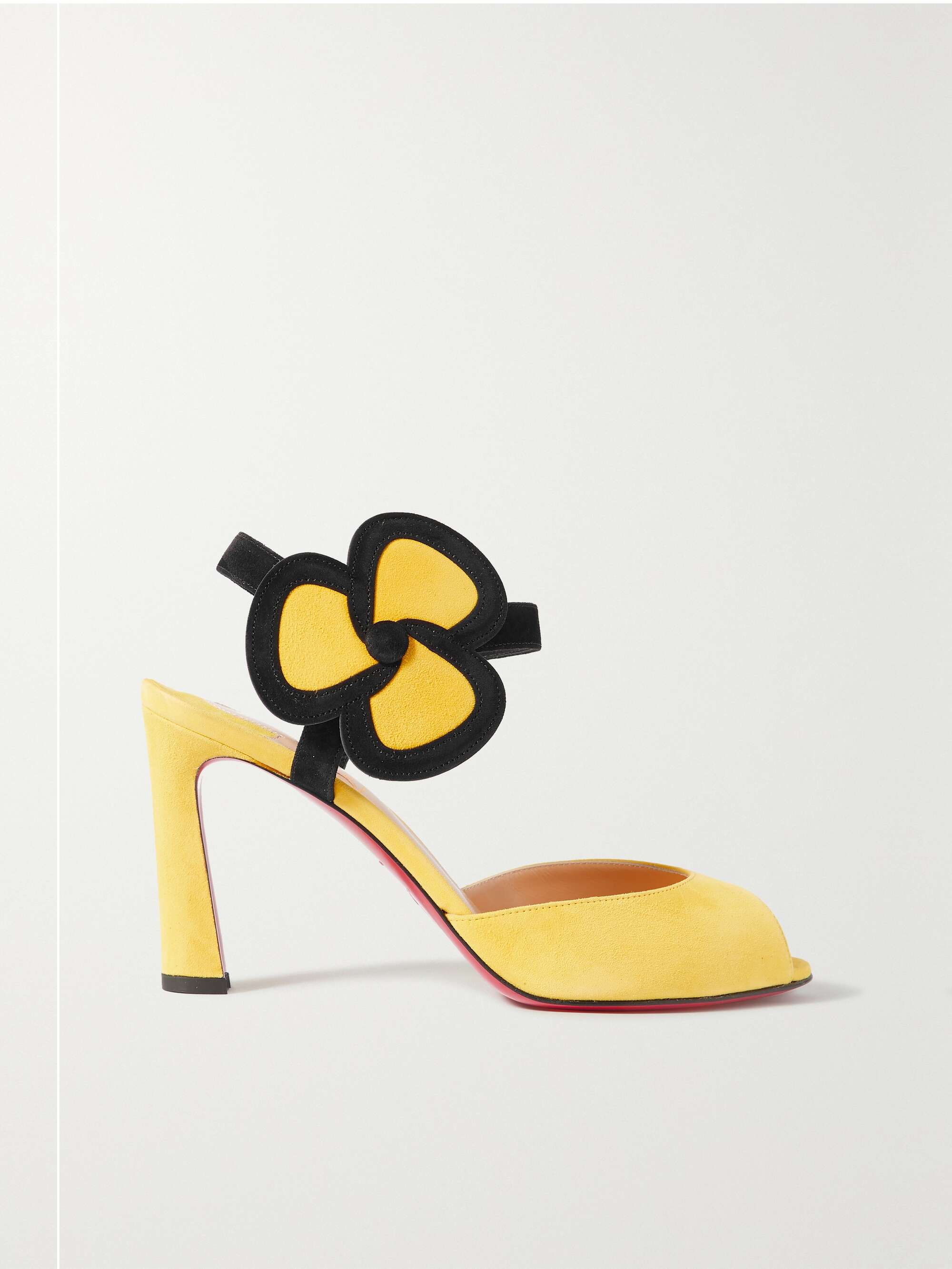 christian louboutin suede sandals
