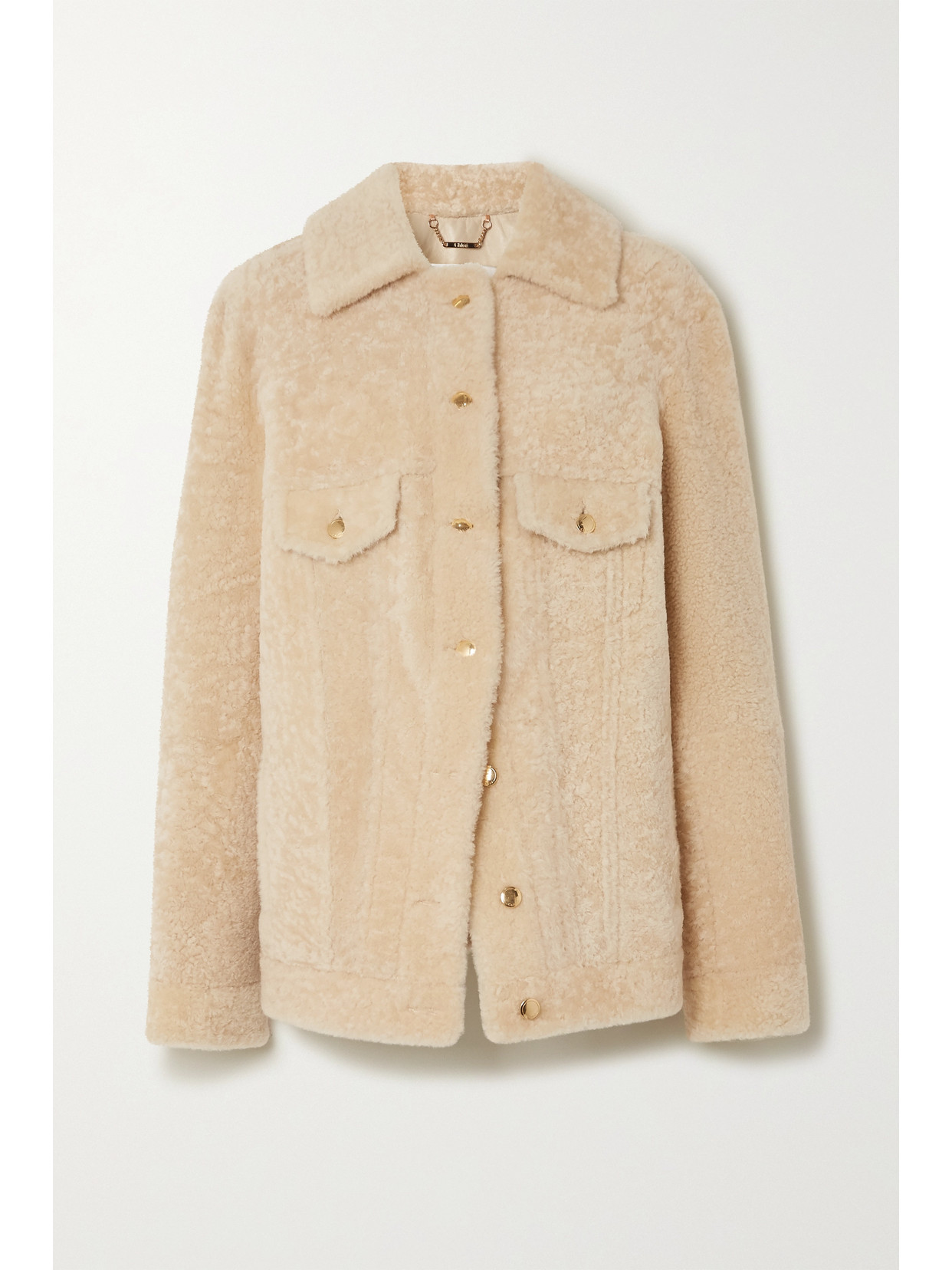 Chloé - Shearling Ja...