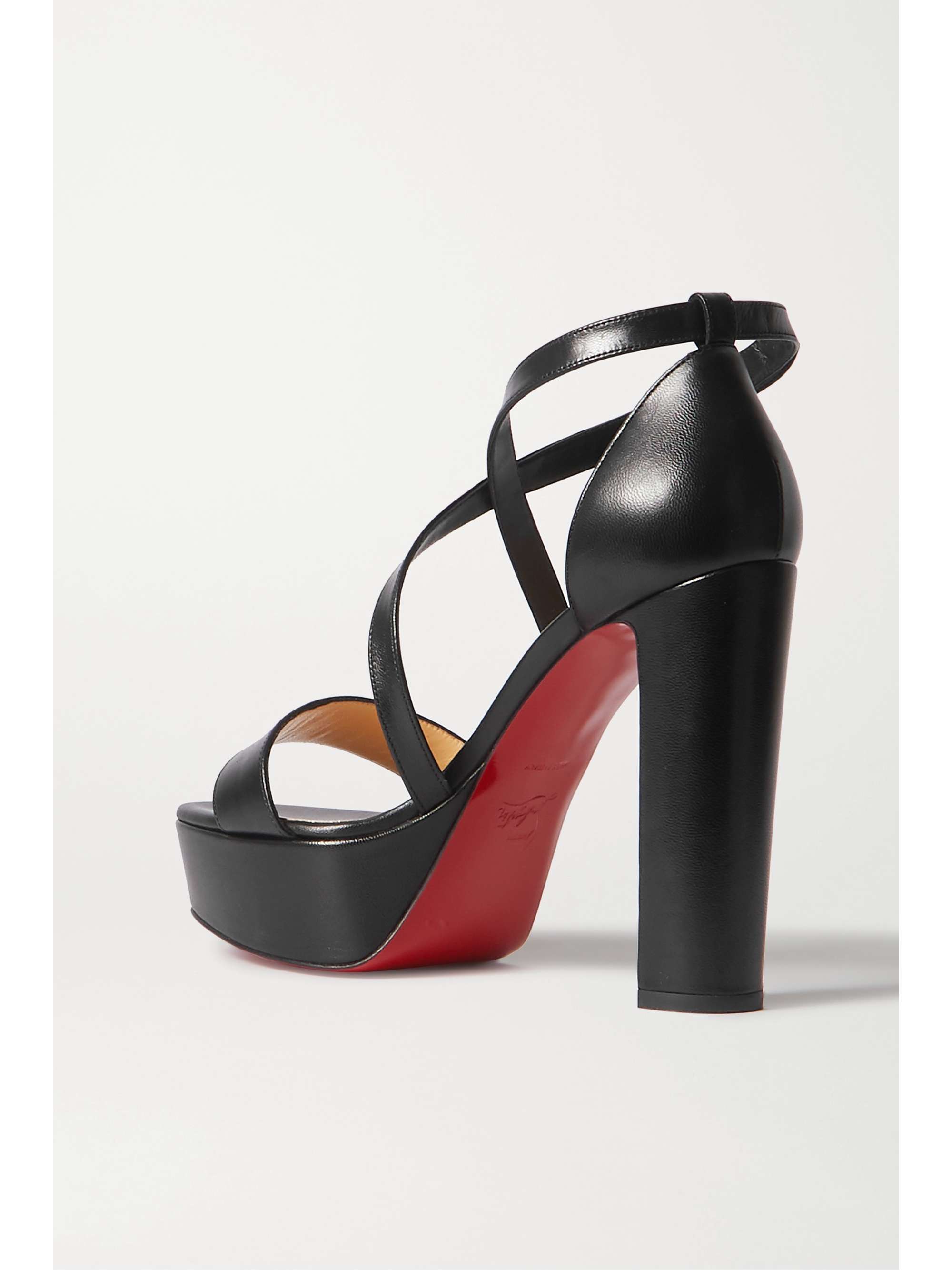 male leather palm slippers