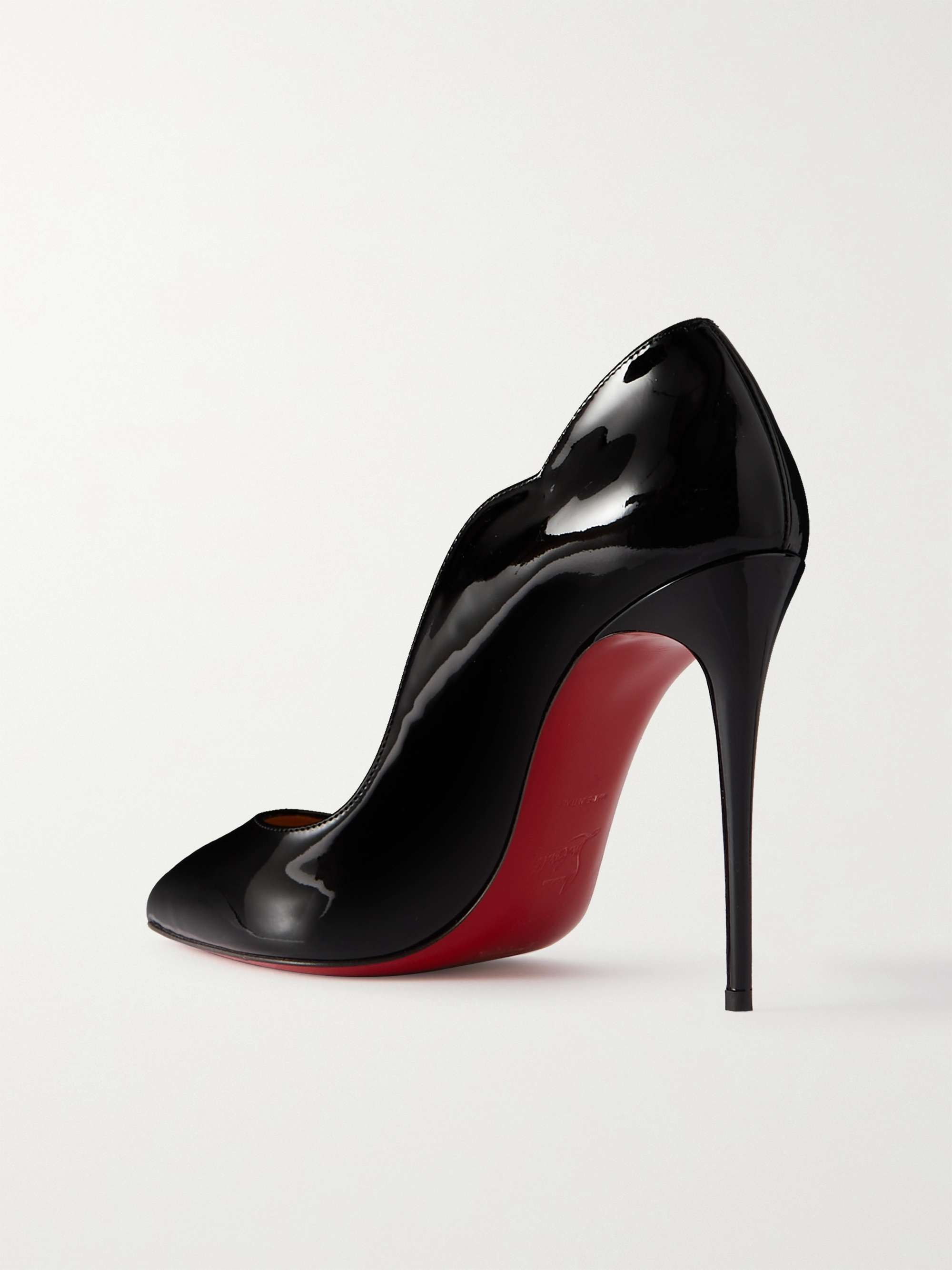 Christian Louboutin - Hot Chick 100 Patent-leather Pumps - Black