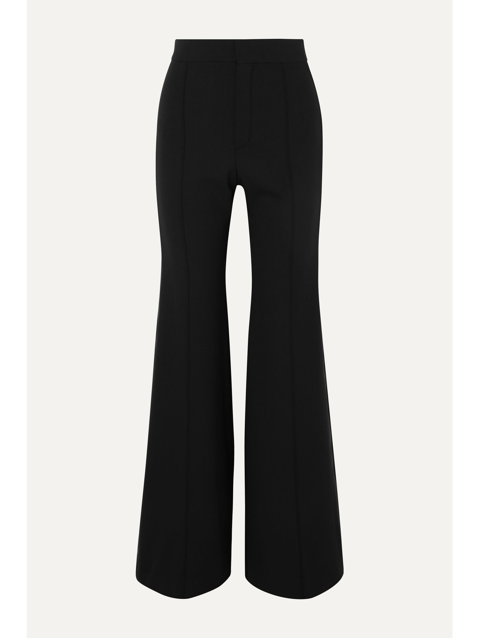 black silk jeans