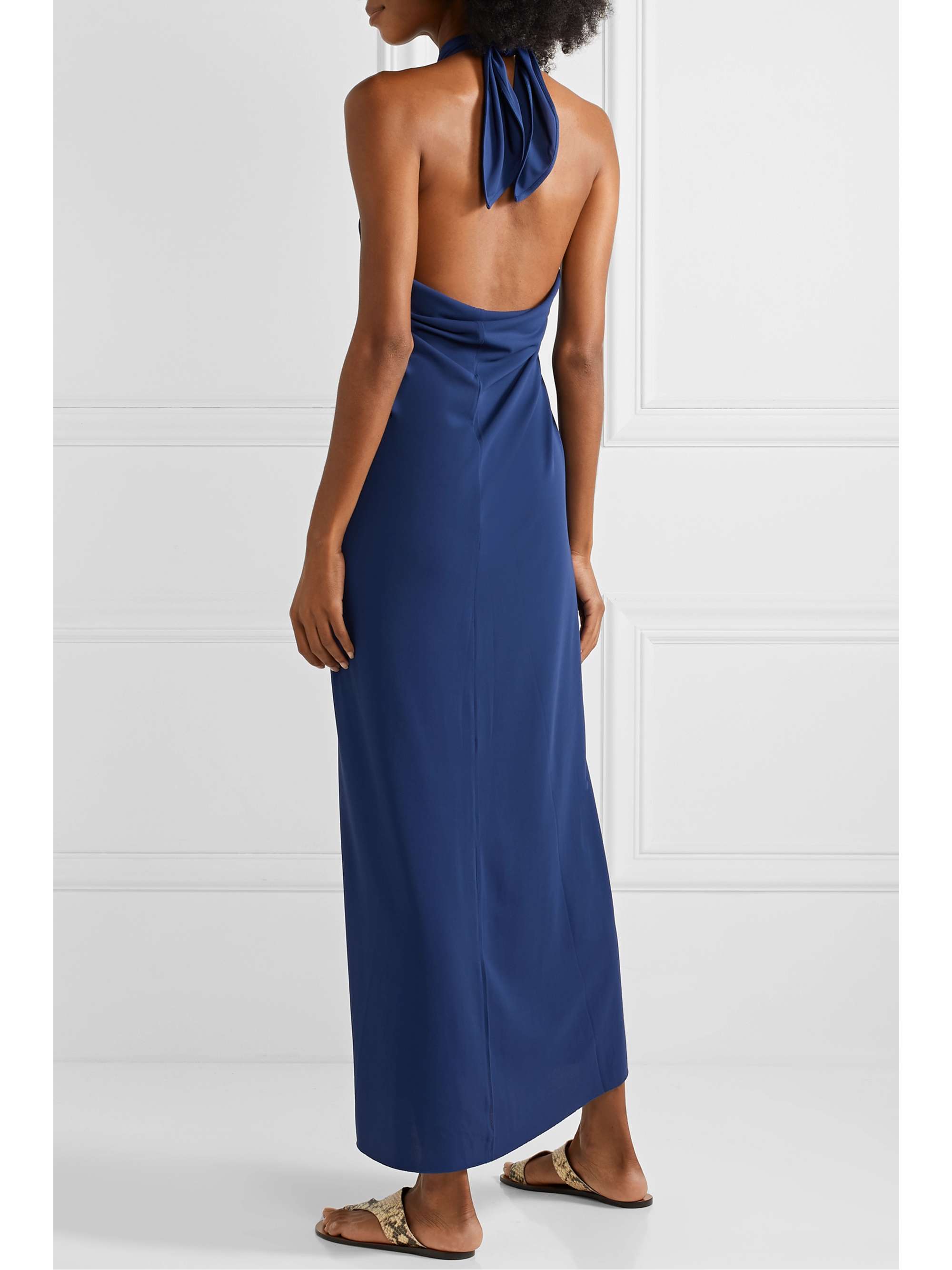 ERES Robe longue dos nu convertible en jersey stretch Caro