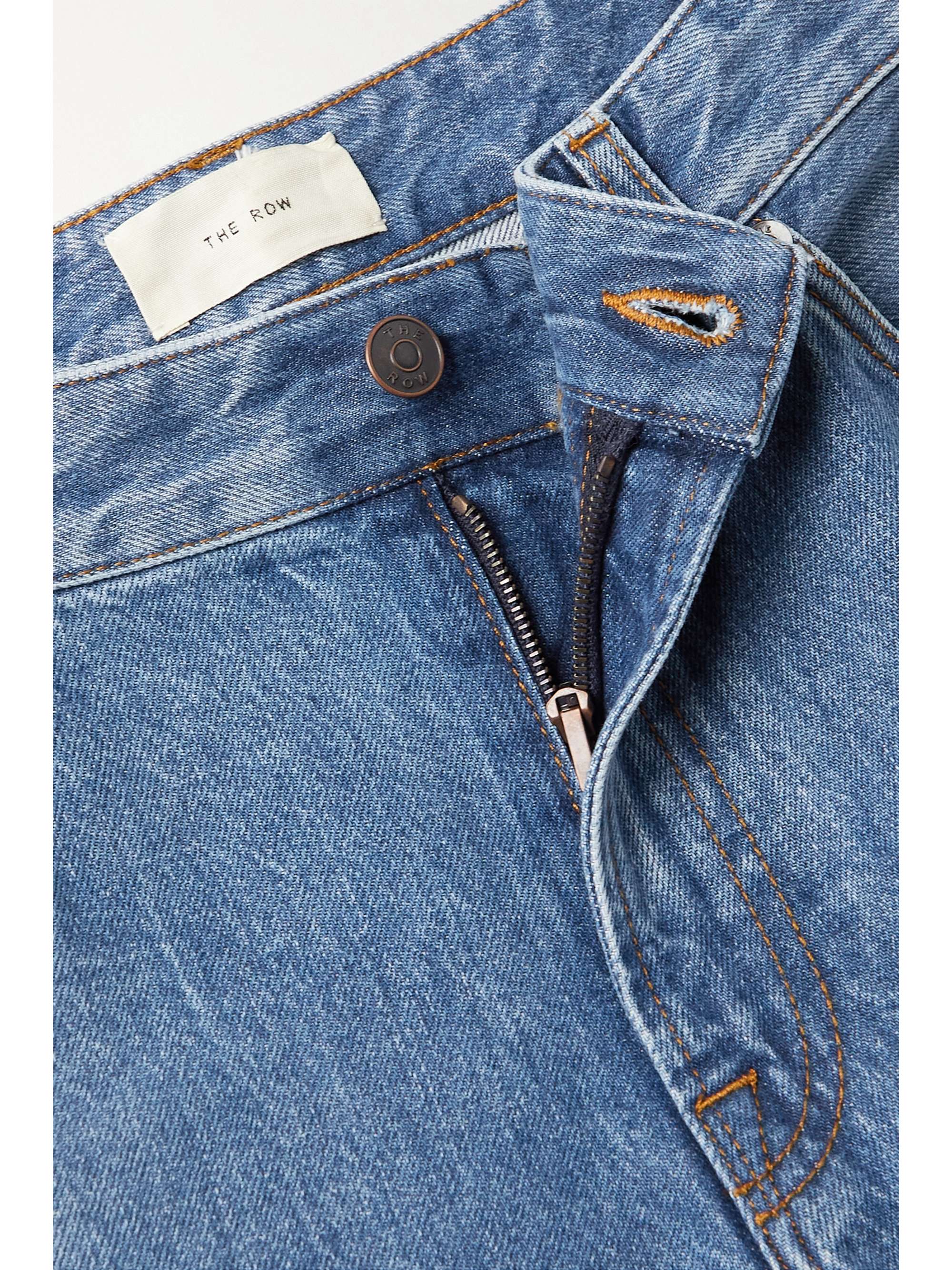THE ROW Egli high-rise wide-leg jeans
