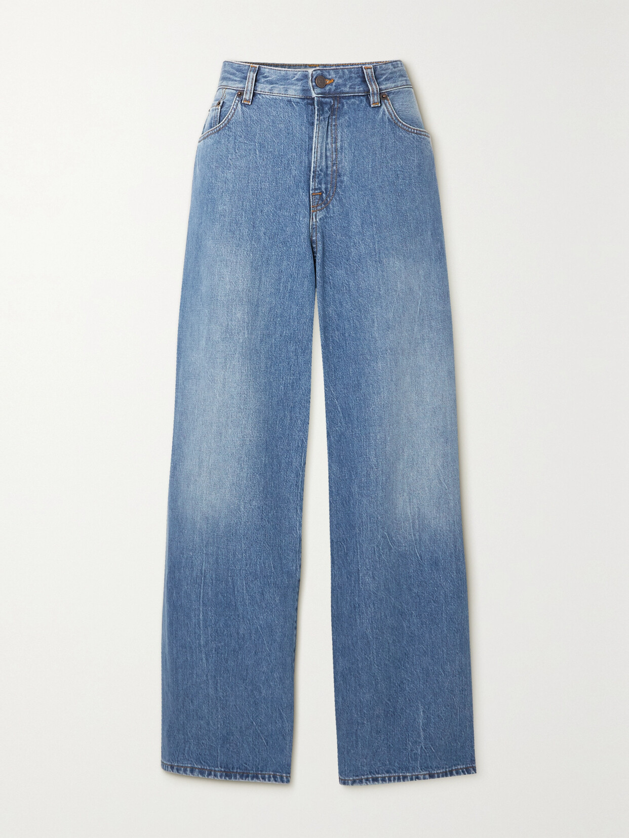 The Row Egli Boyfriend Denim Jeans In Blue
