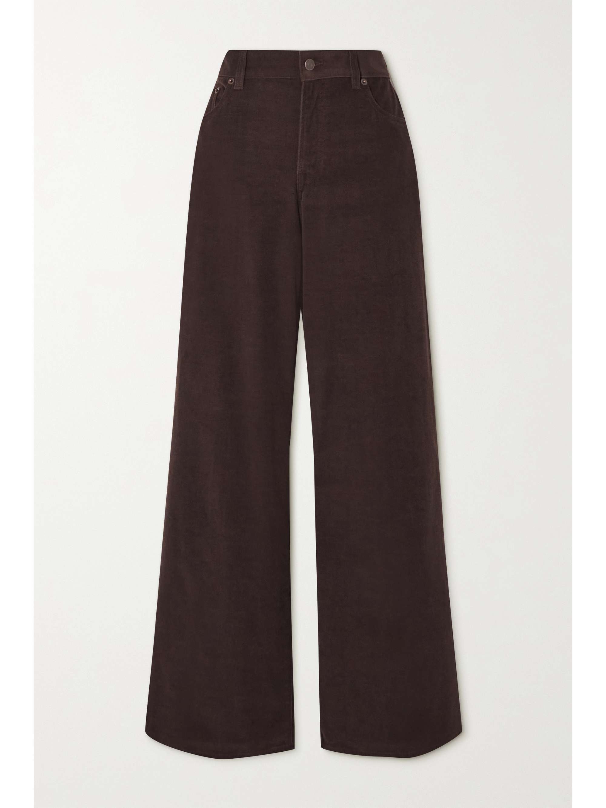 Brown Egli cotton-blend cady wide-leg 