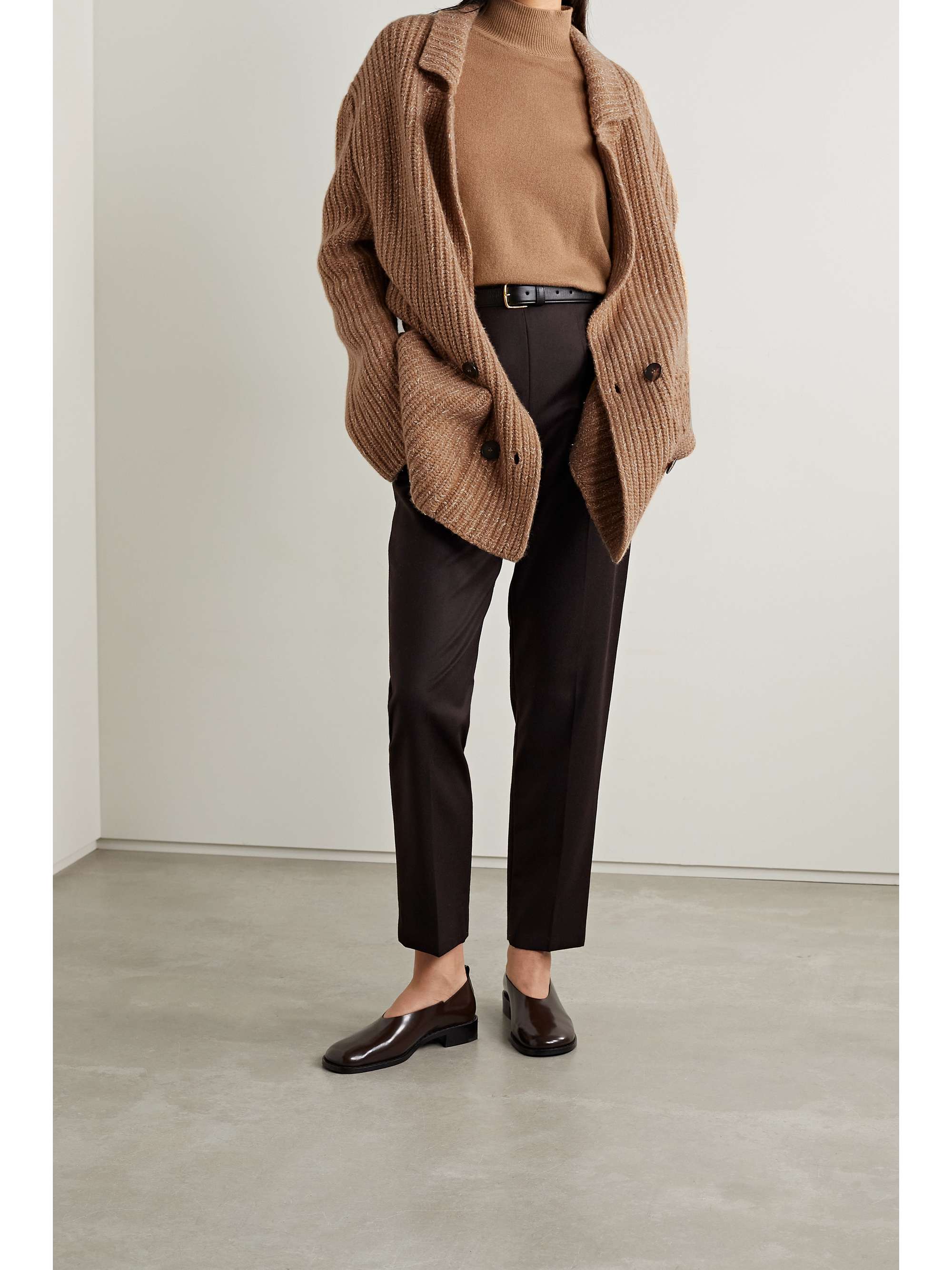 the row cashmere cardigan