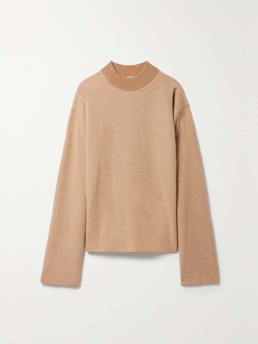 The Row Daverio Cashmere And Silk-blend Sweater