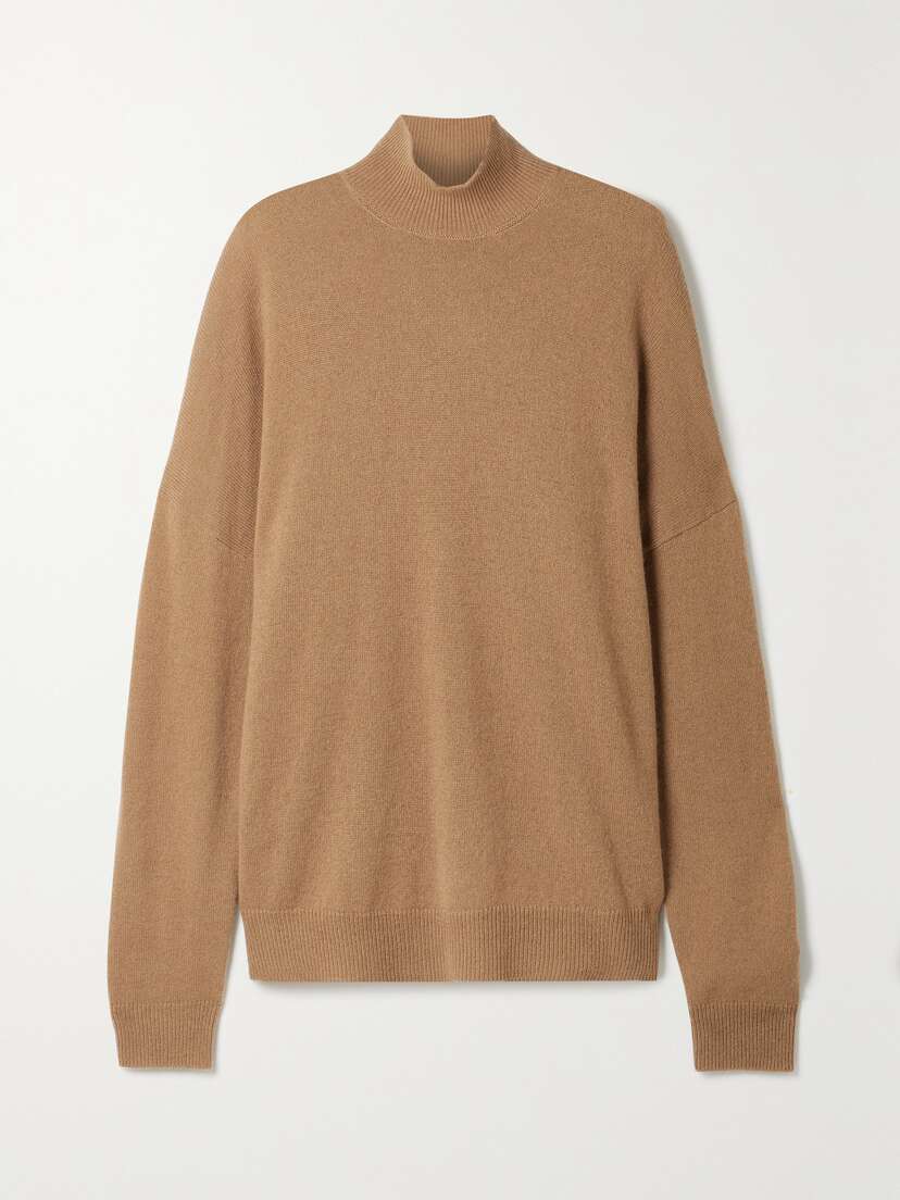 The Row Dohan Cashmere Turtleneck Sweater - x large