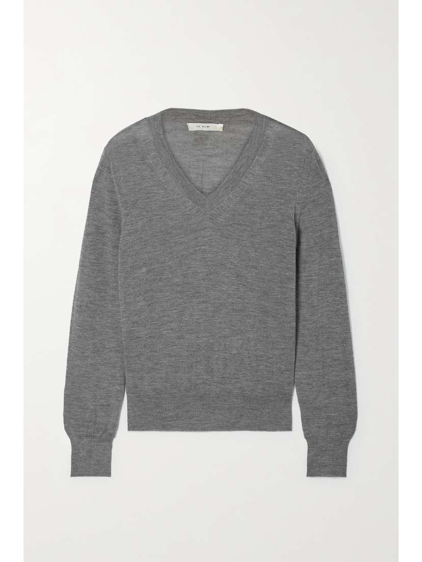 The Row Essentials Stockwell Cashmere Sweater - x large