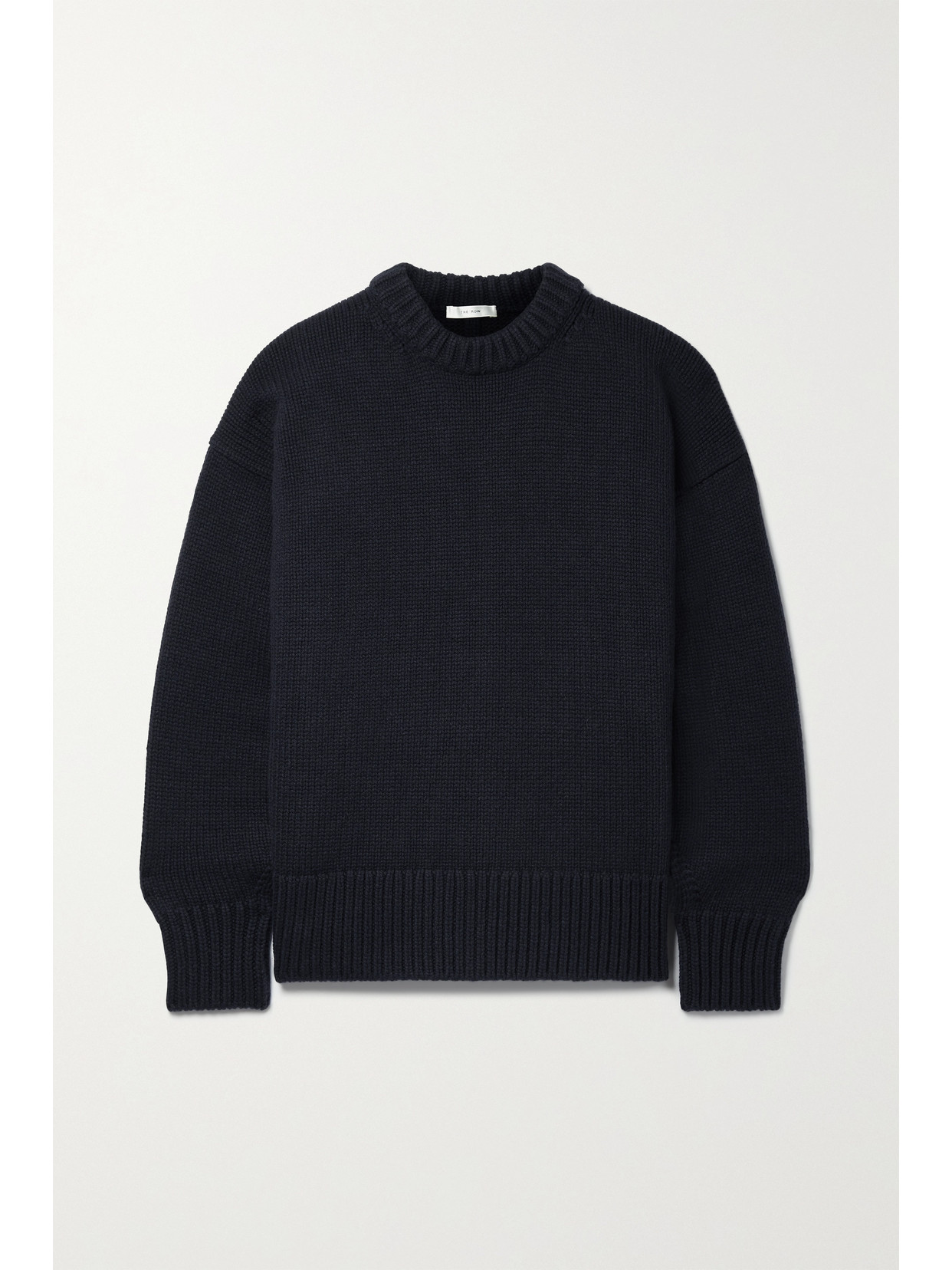 The Row - Essentials Ophelia Wool And Cashmere-blend Sweater - Blue