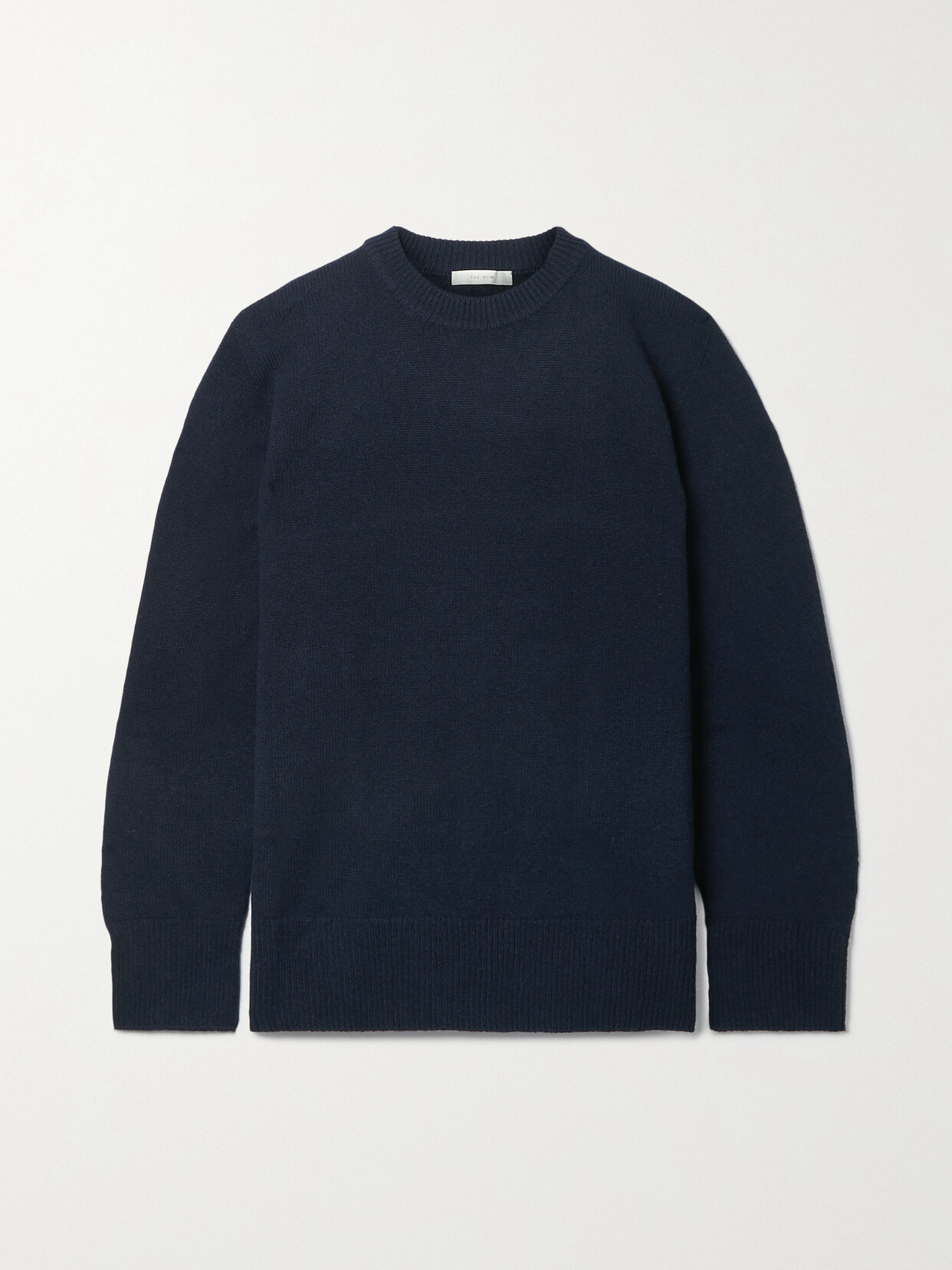 The Row Sibem Wool And Cashmere-blend Sweater In Blue