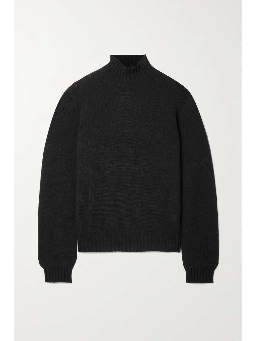The Row Essentials Kensington Cashmere Turtleneck Sweater