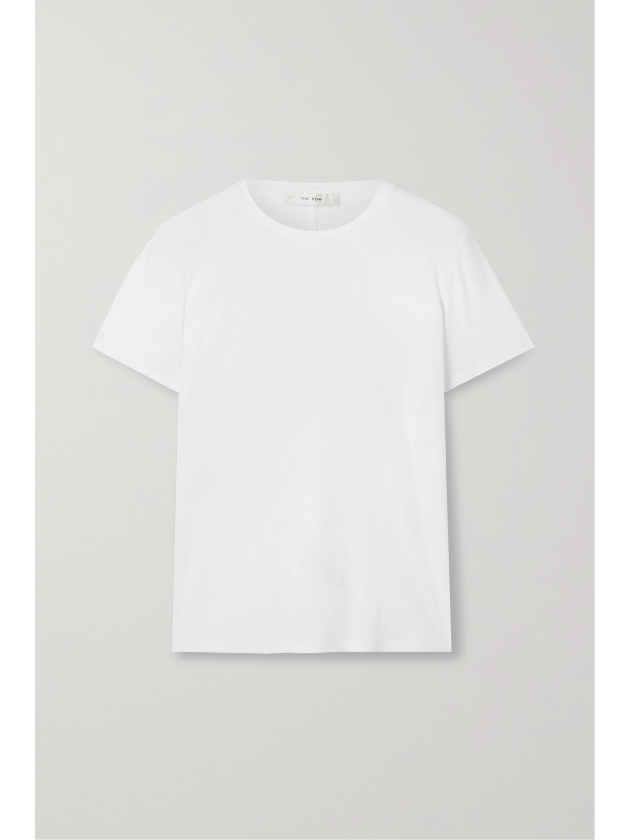 Shop The Row Wesler Cotton-jersey T-shirt In White