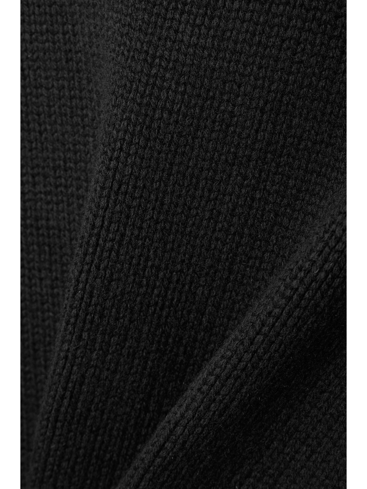 Shop The Row Essentials Ophelia Wool And Cashmere-blend Sweater In Black