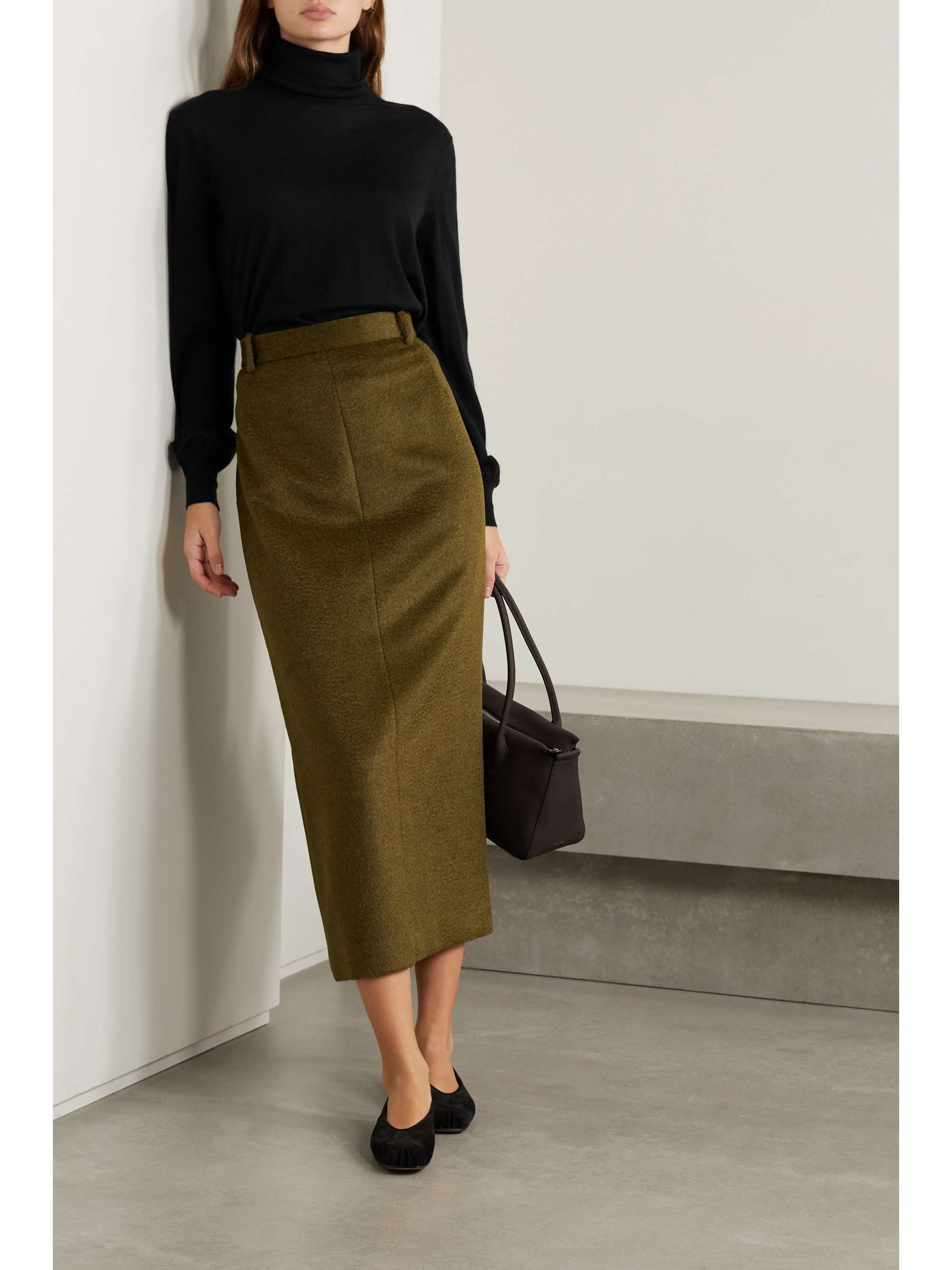 THE ROW Lambeth cashmere turtleneck sweater | NET-A-PORTER