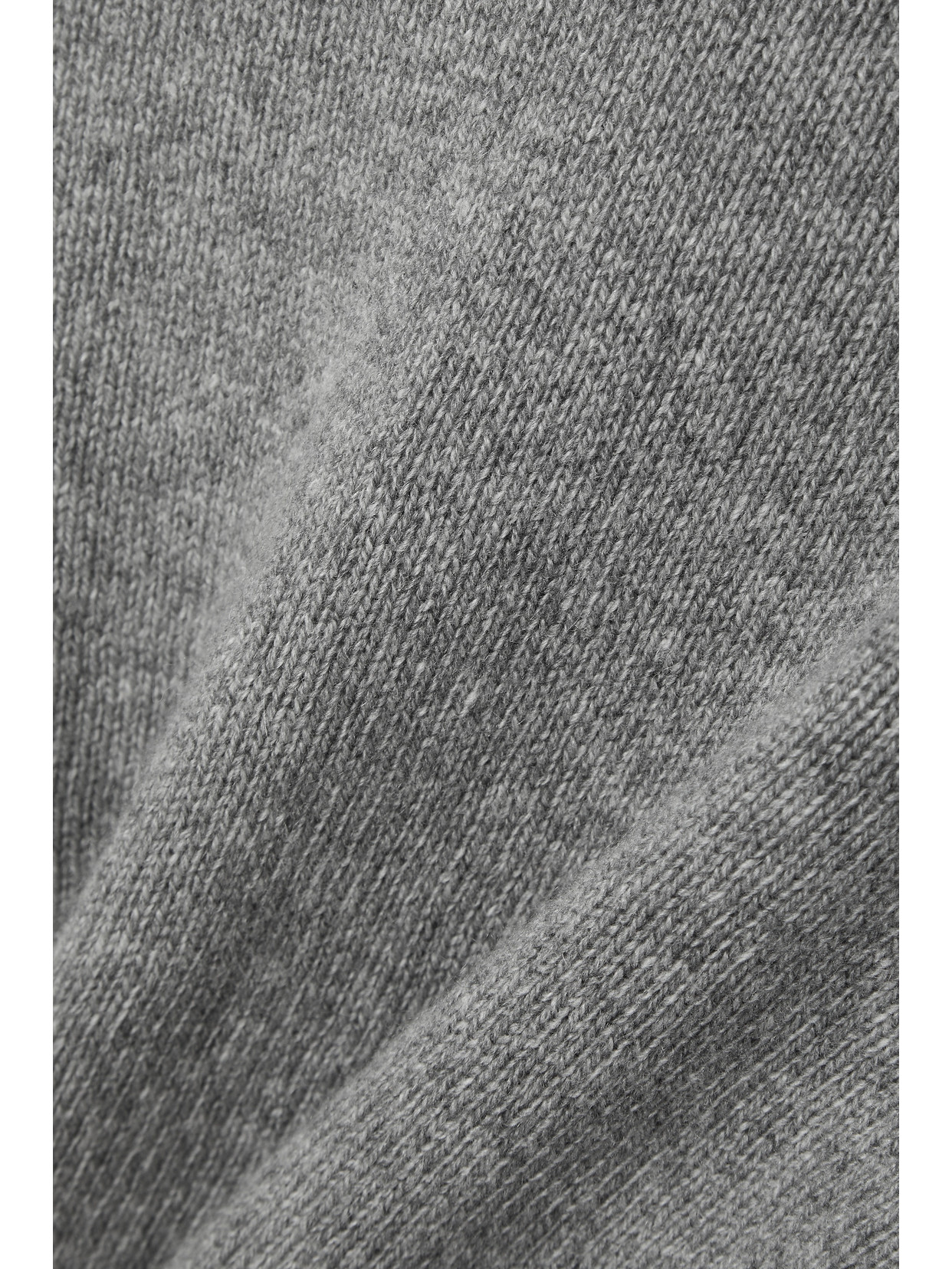 The Row Kensington Cashmere Turtleneck Sweater In Gray
