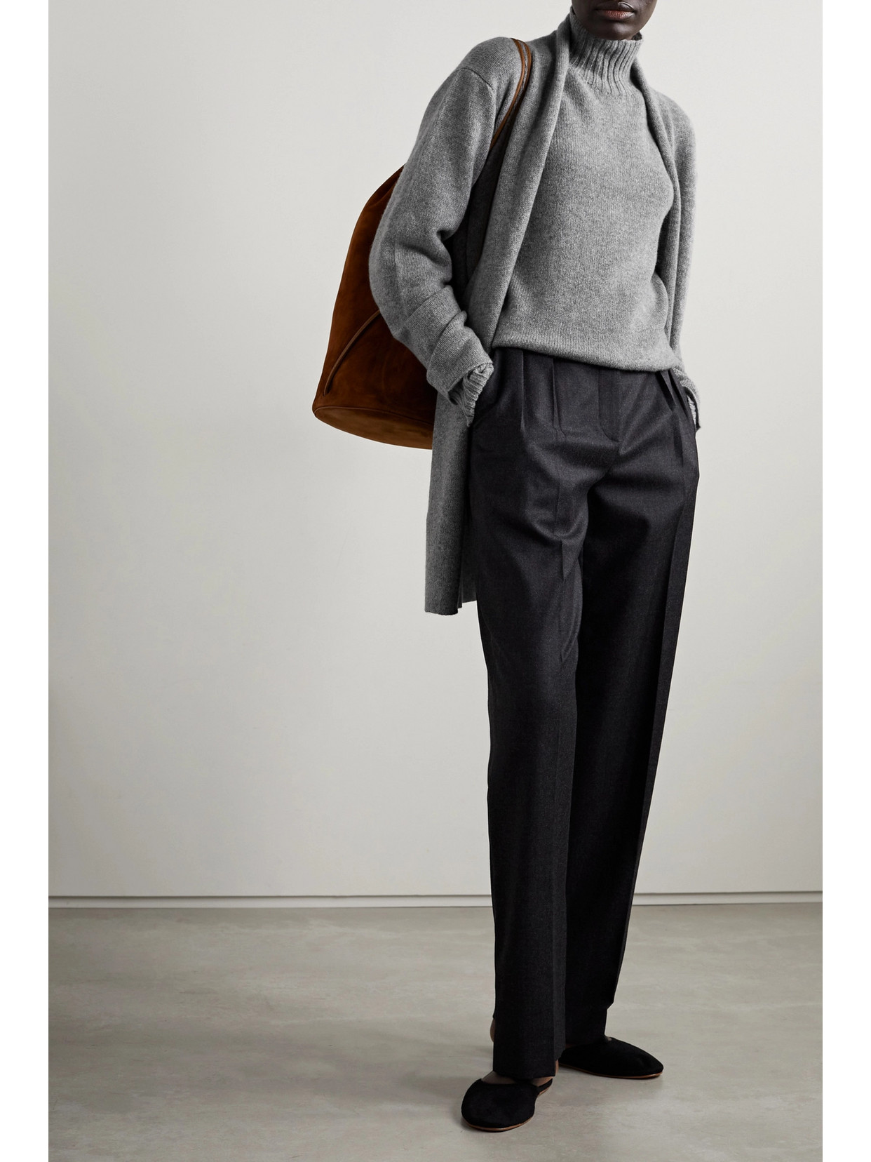 Kensington Cashmere Turtleneck Sweater