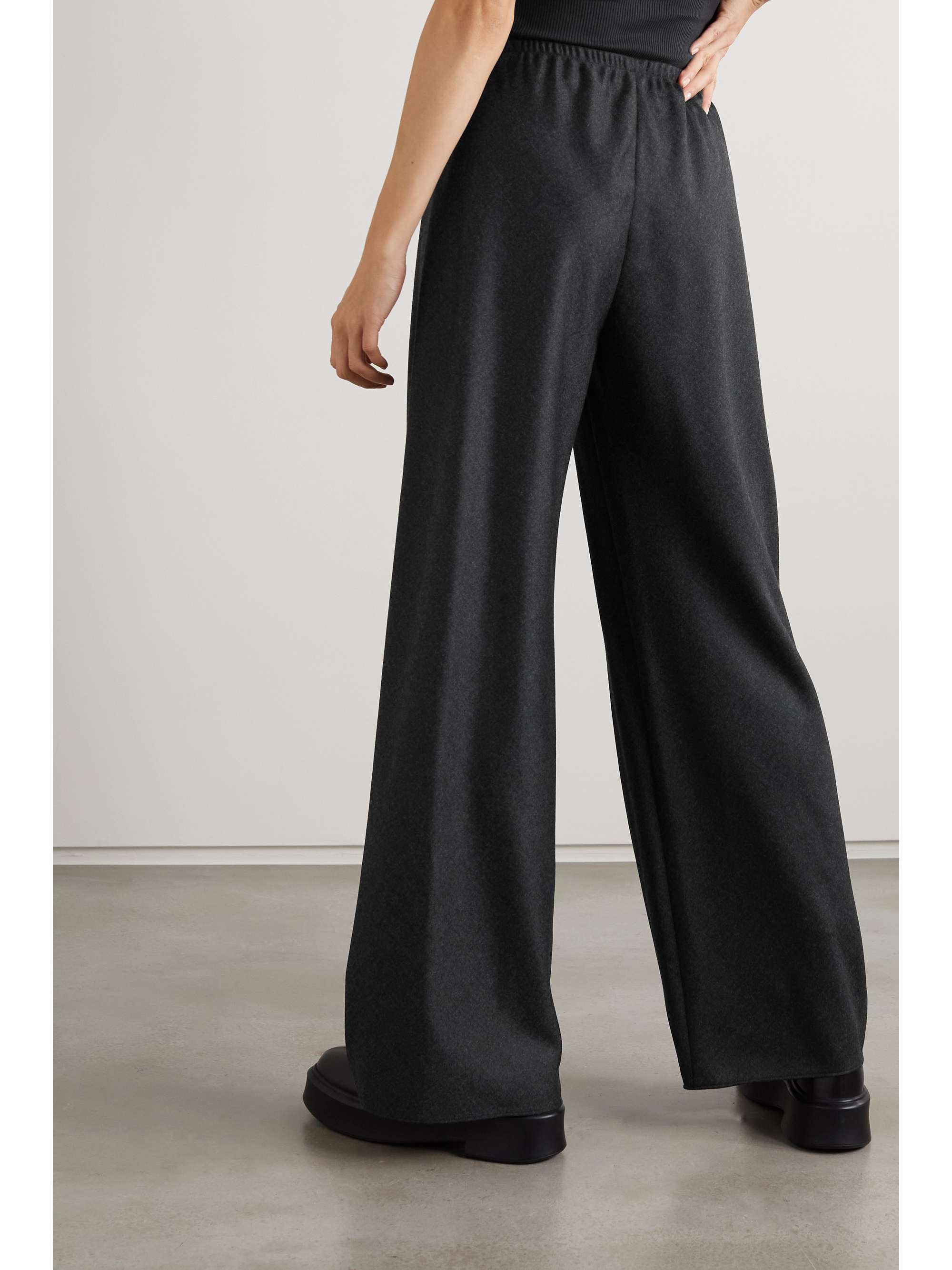 Gray Gala wool pants | THE ROW | NET-A 