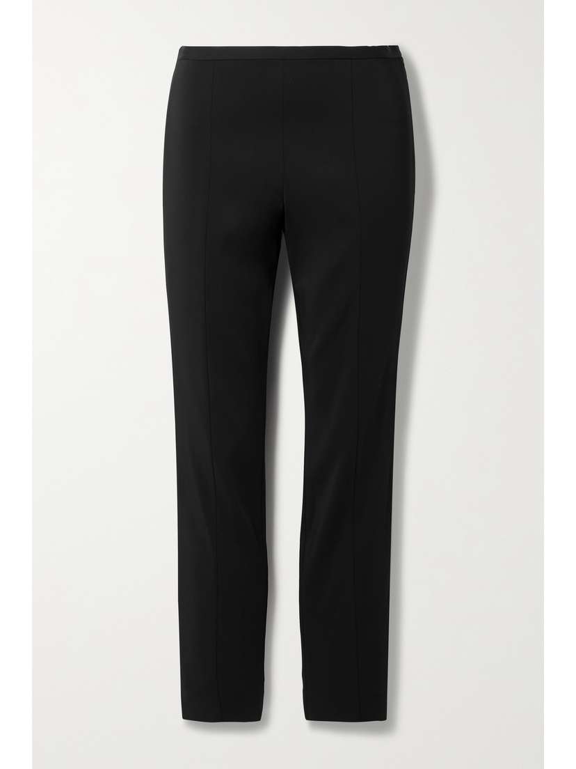 The Row — Essentials Sovino stretch-crepe skinny pants