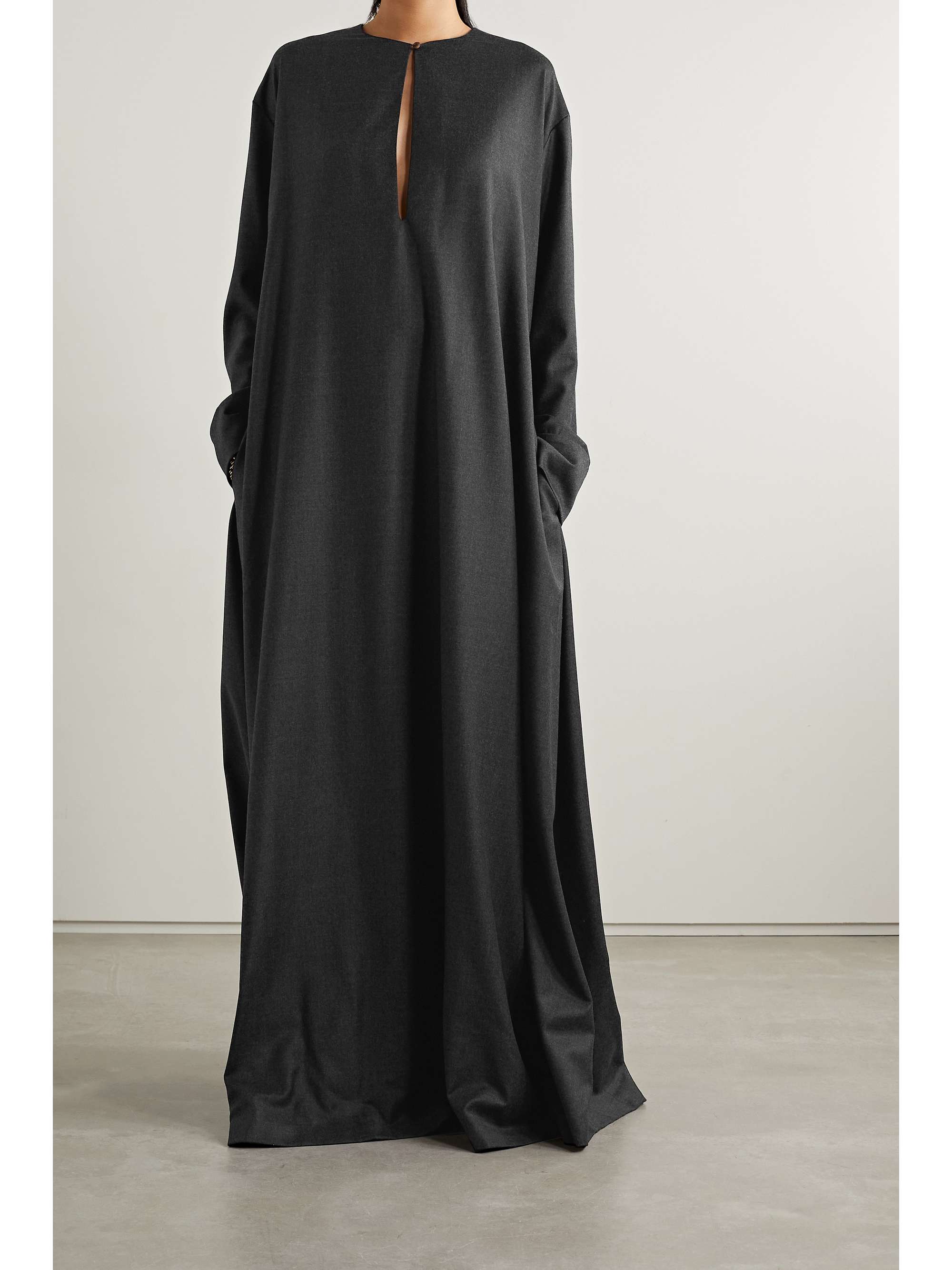 THE ROW Aubra oversized wool maxi dress