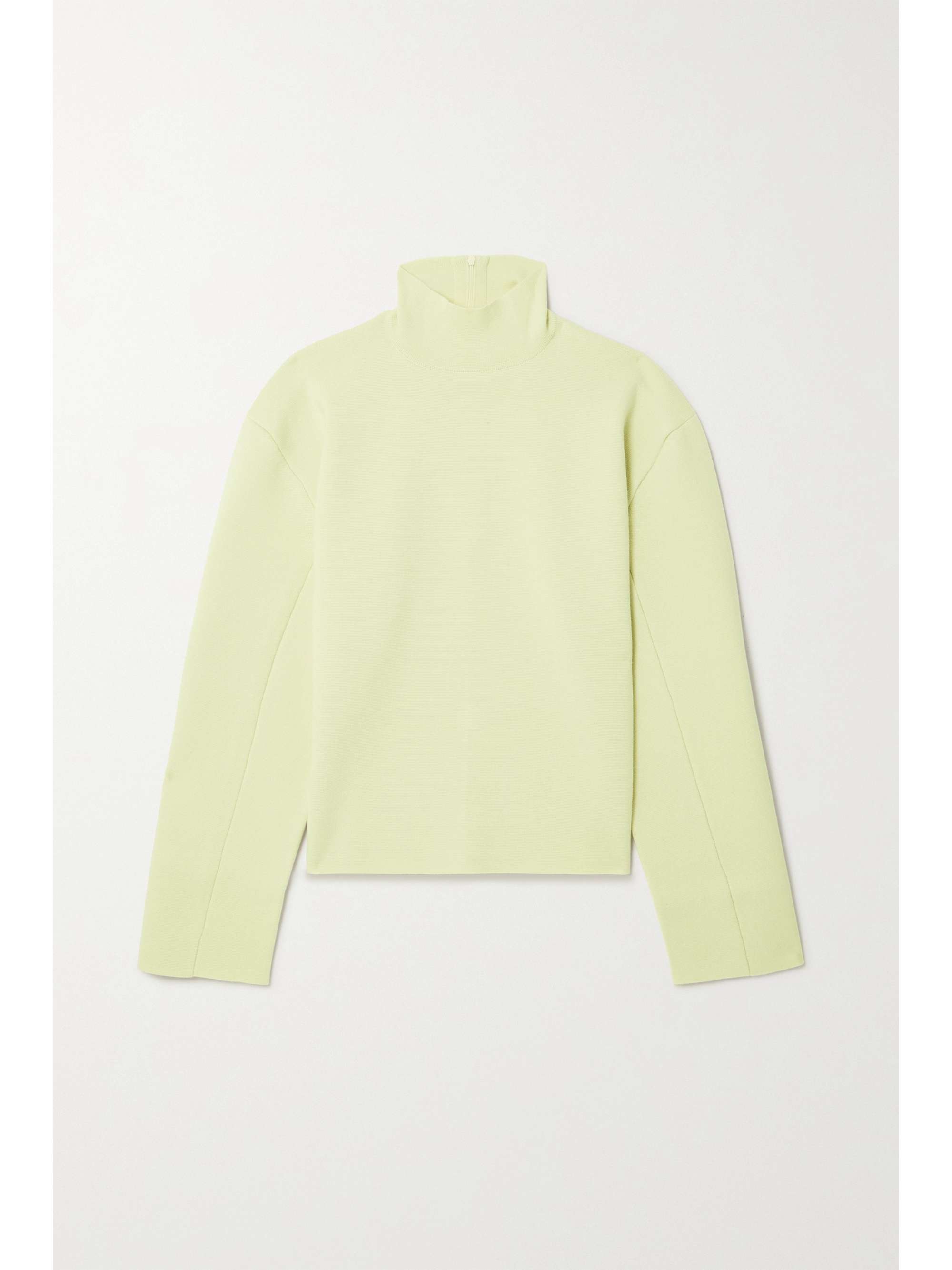 light yellow turtleneck