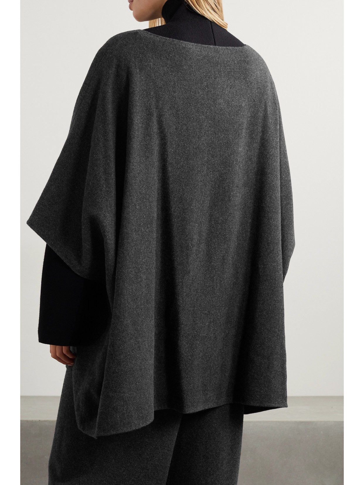 Elize Oversized Cashmere-Blend Cape