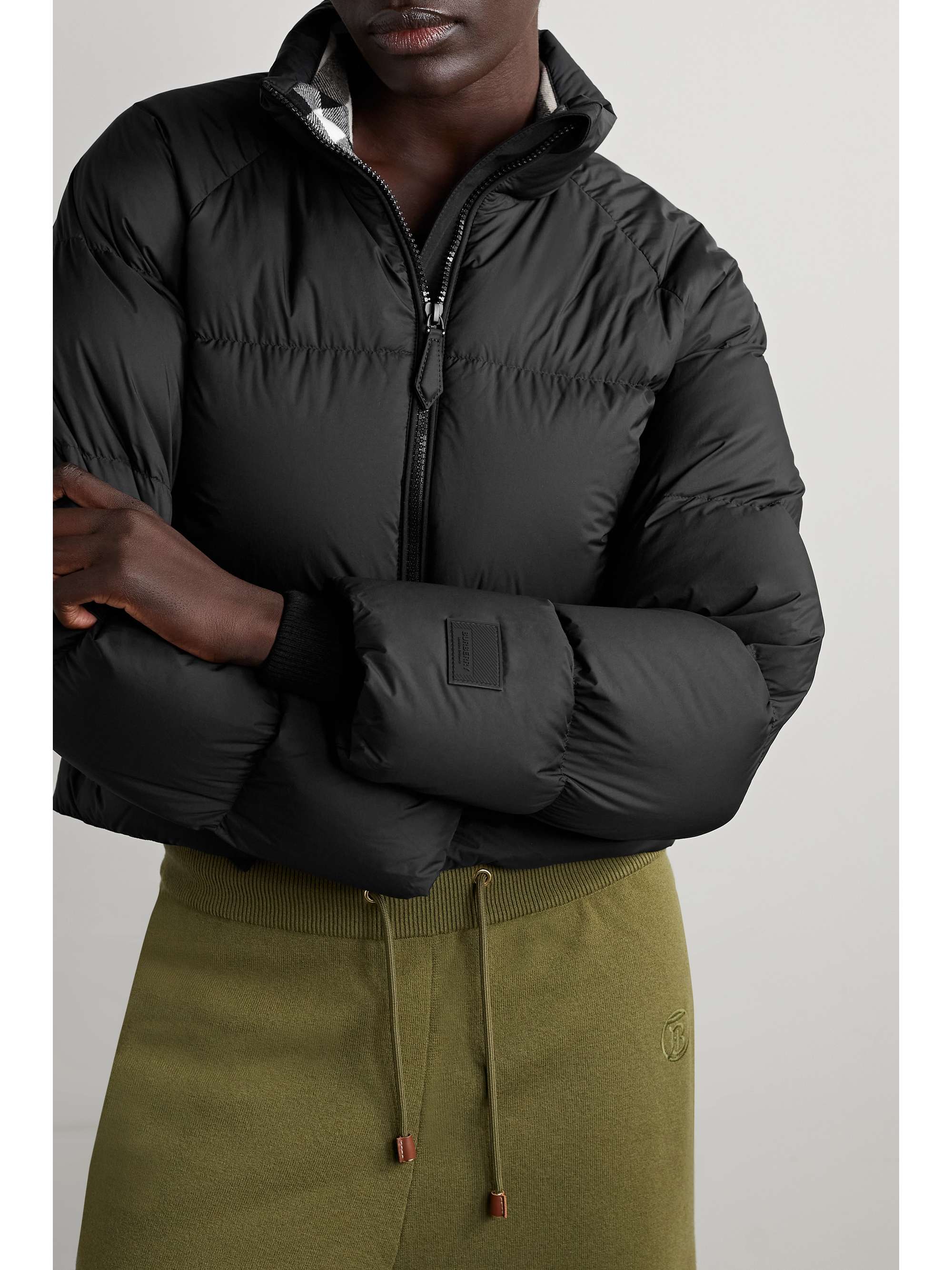BURBERRY Quilted shell down jacket