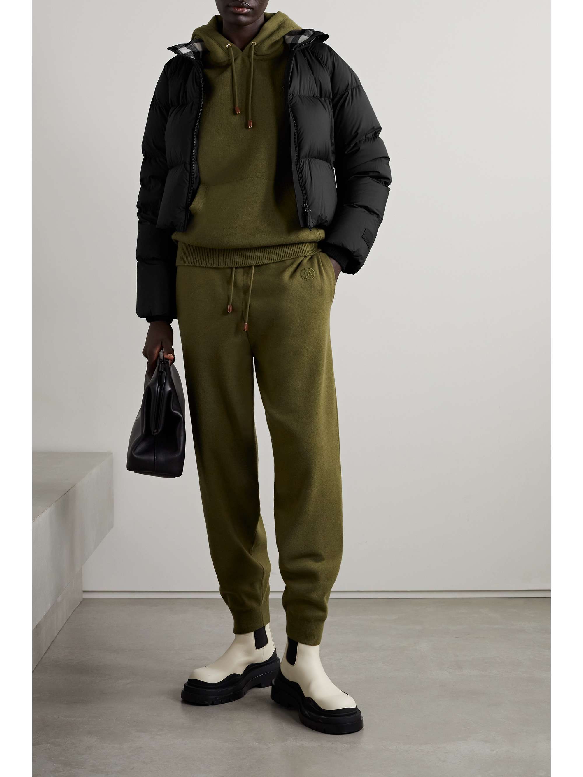 BURBERRY Quilted shell down jacket