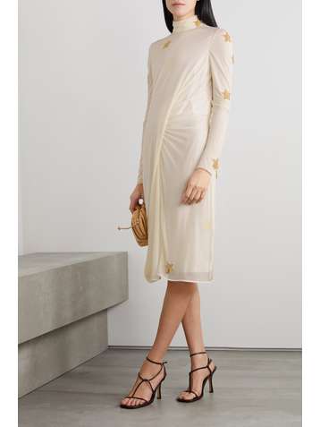 burberry white dress