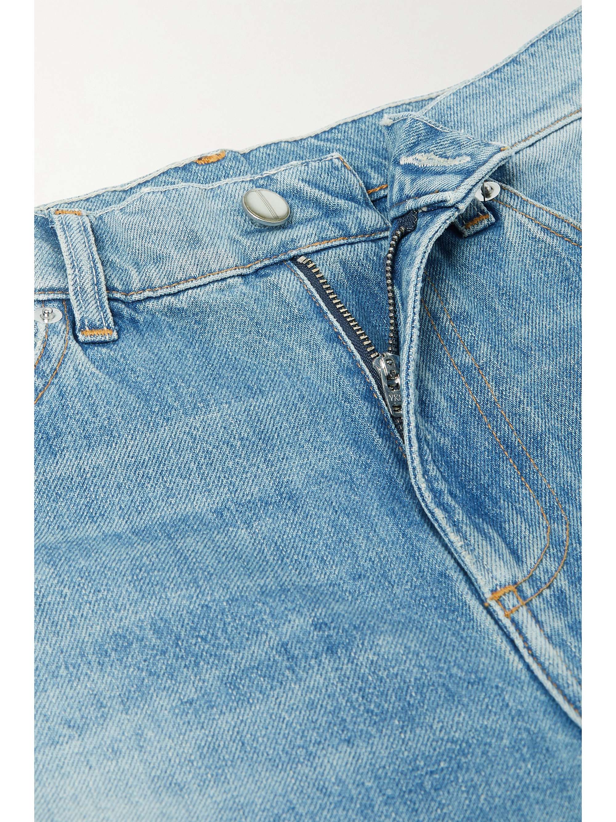 Mid denim The Sasha distressed high 