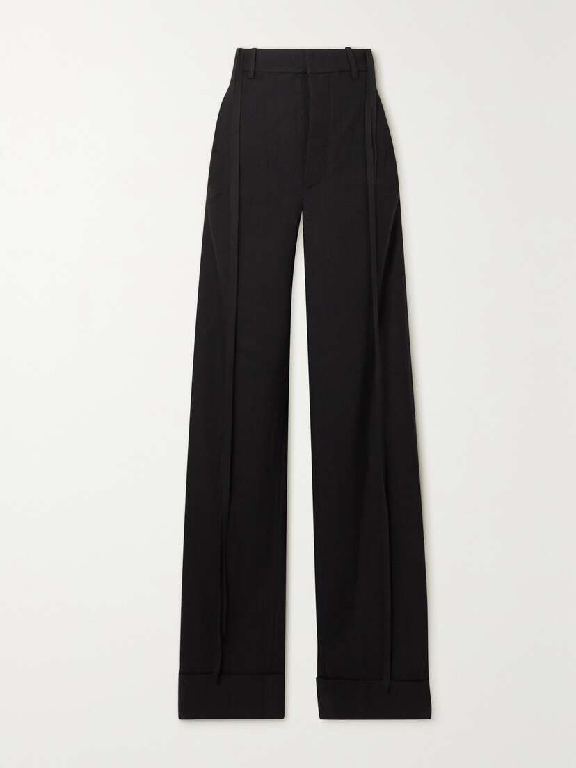 Ann Demeulemeester Brushed Wool Wide-leg Pants