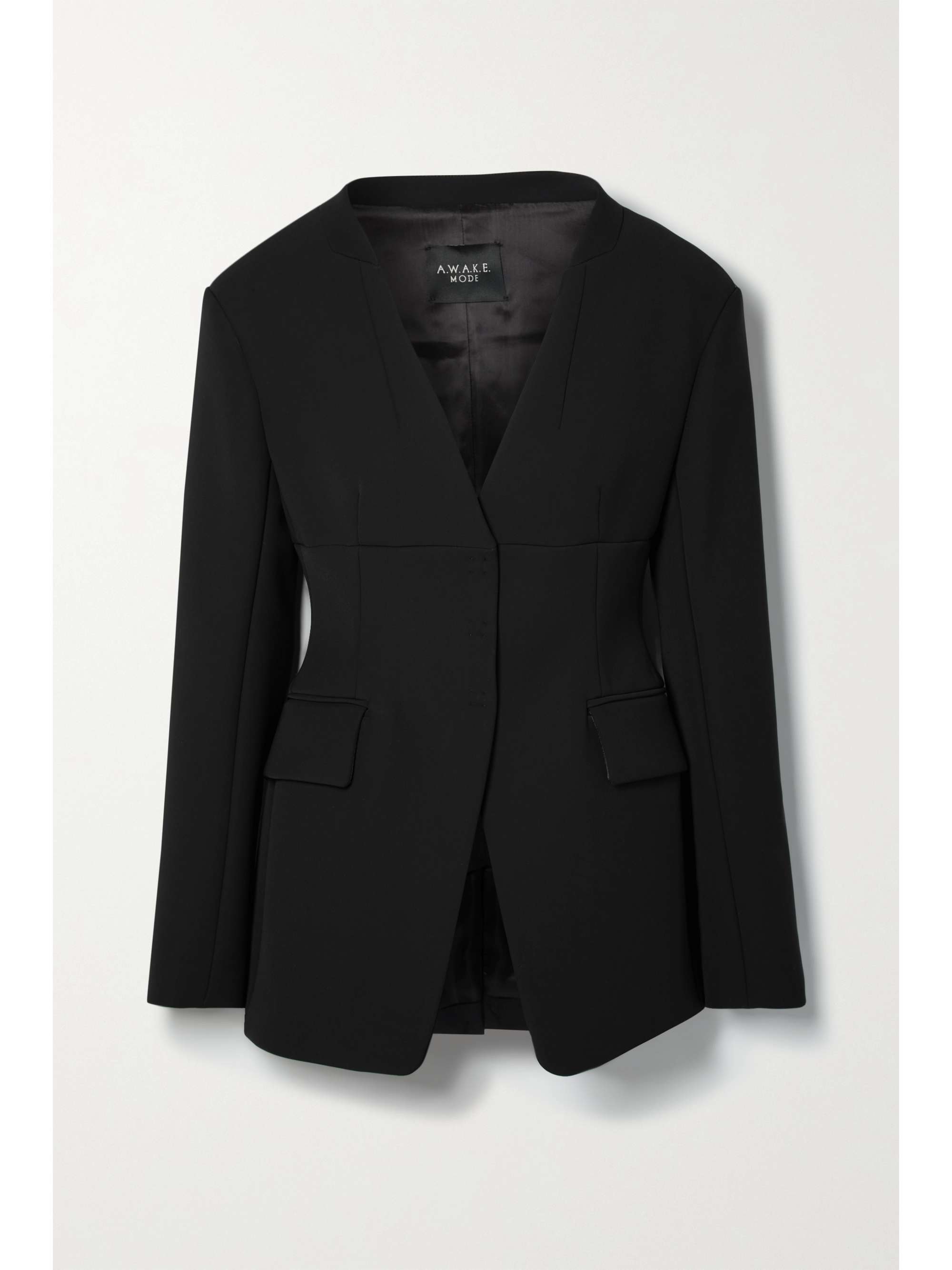 crepe jacket womens