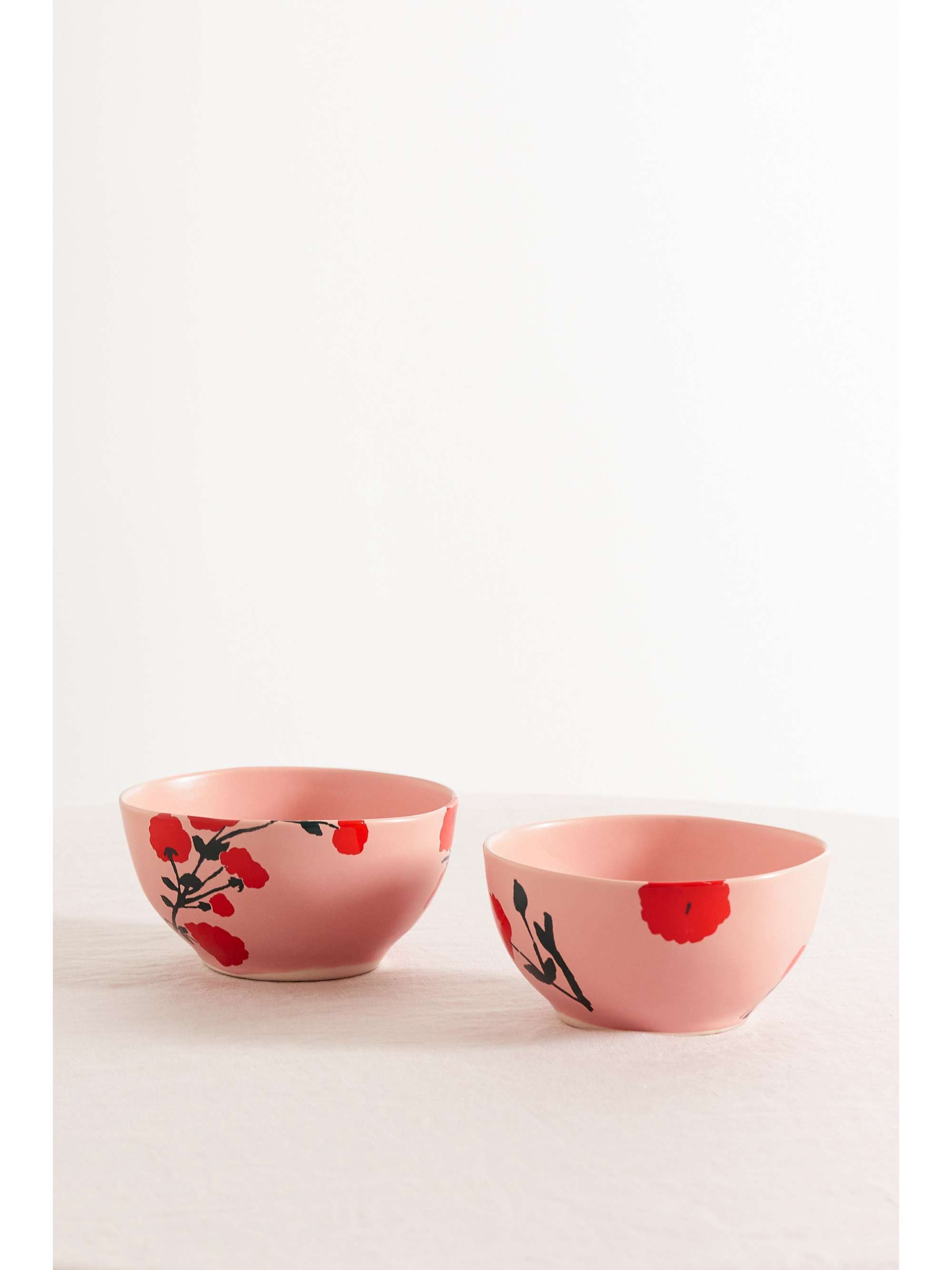 BERNADETTE Set of two 13cm ceramic bowls