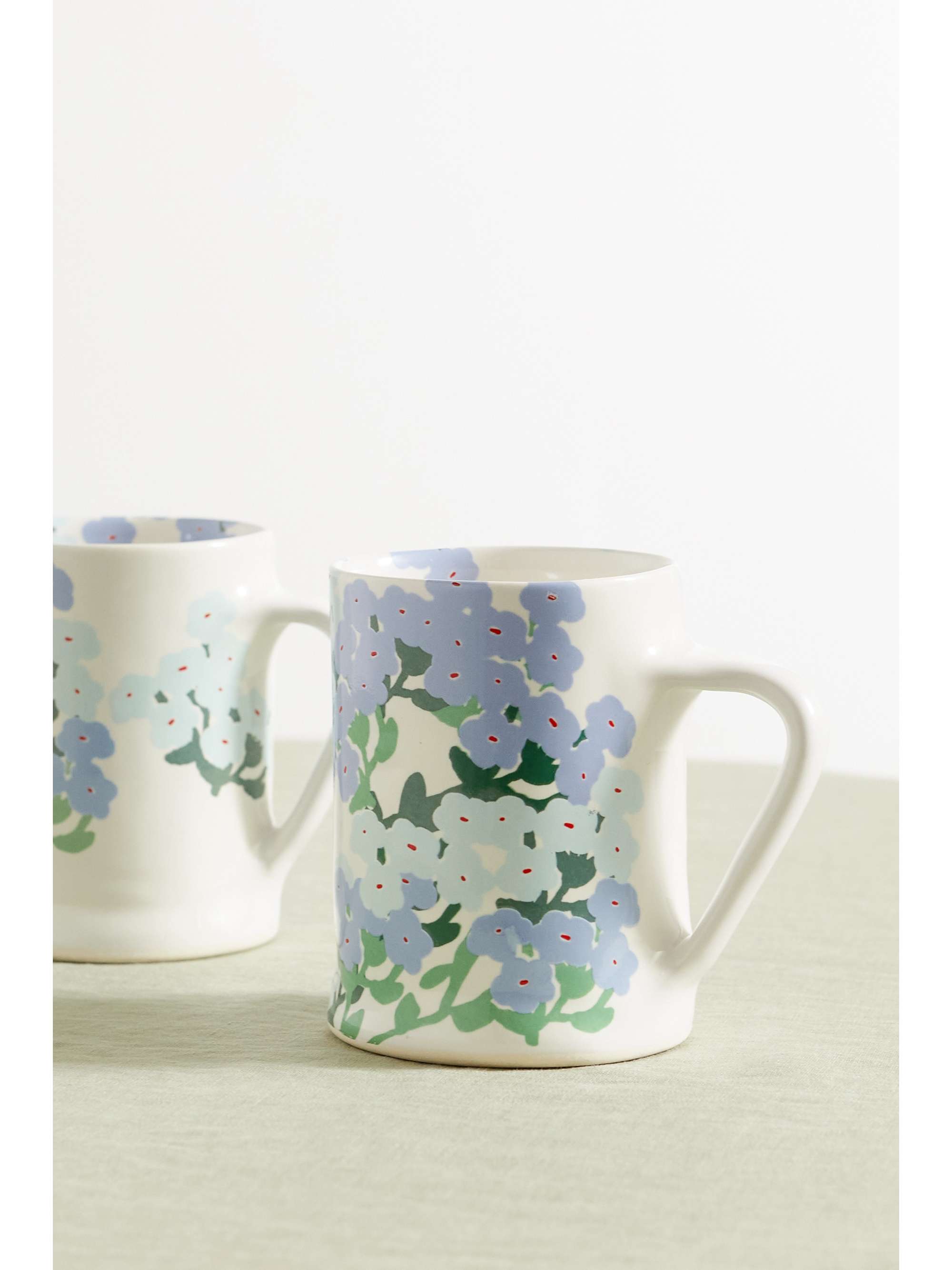 BERNADETTE Set of two ceramic mugs