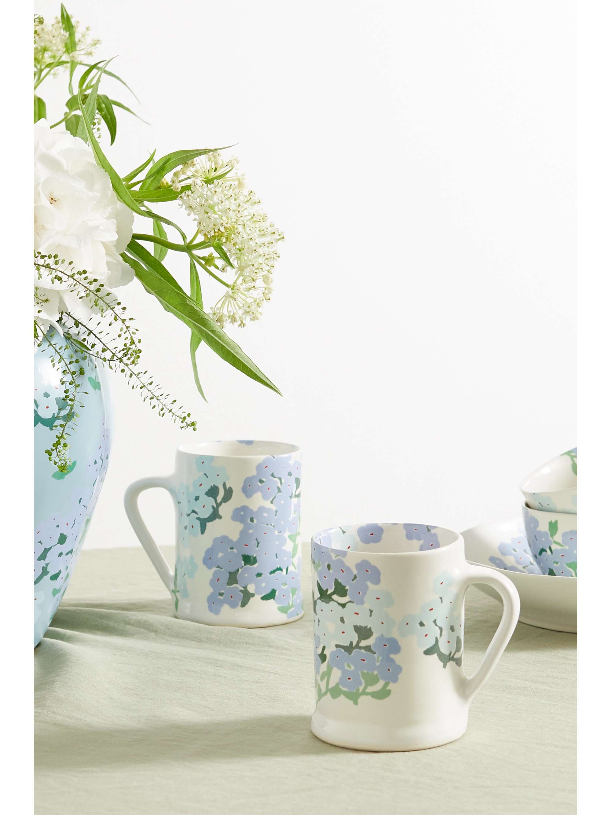 BERNADETTE Set of two ceramic mugs