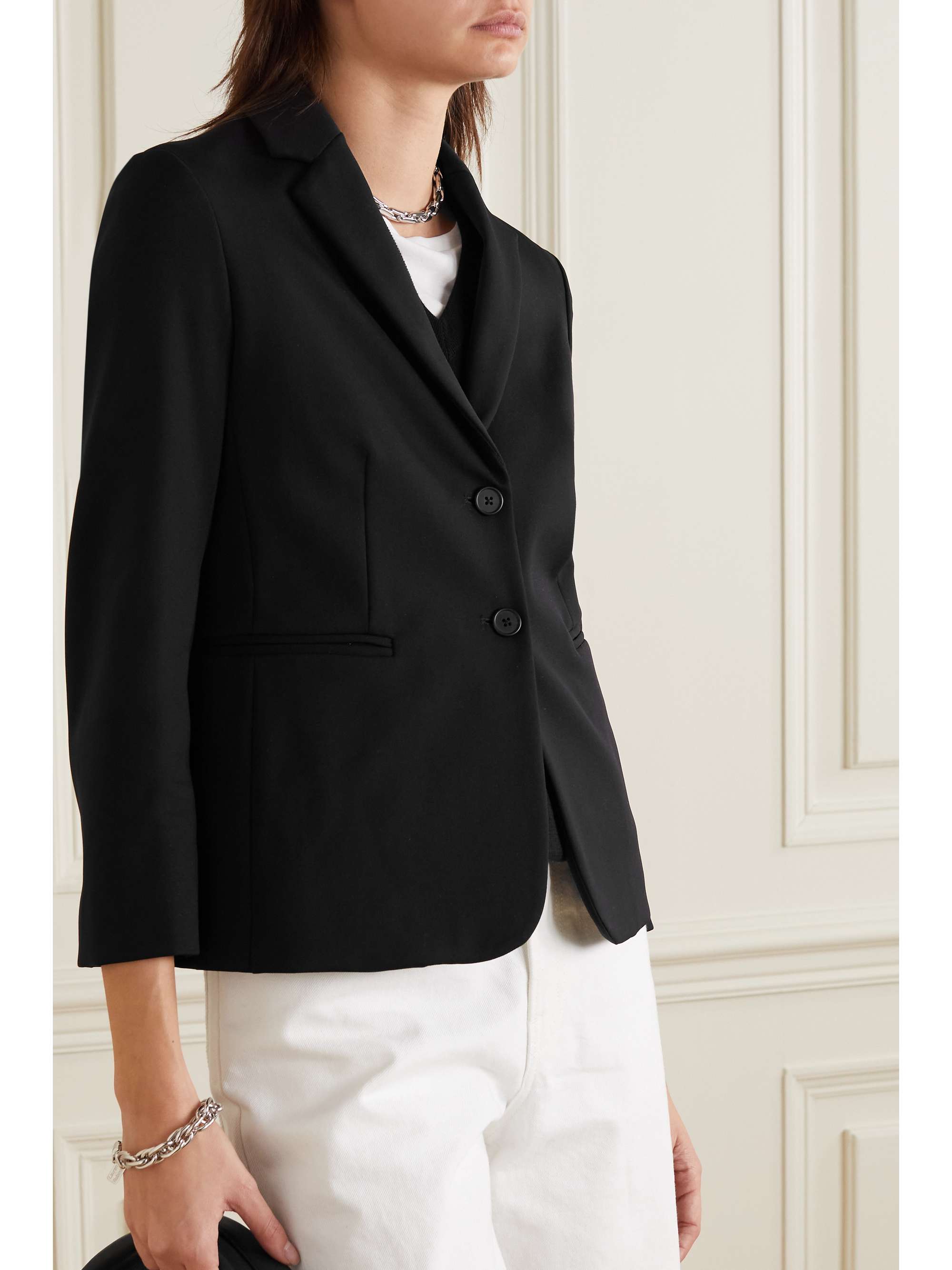 THE ROW Brentwood stretch-ponte blazer