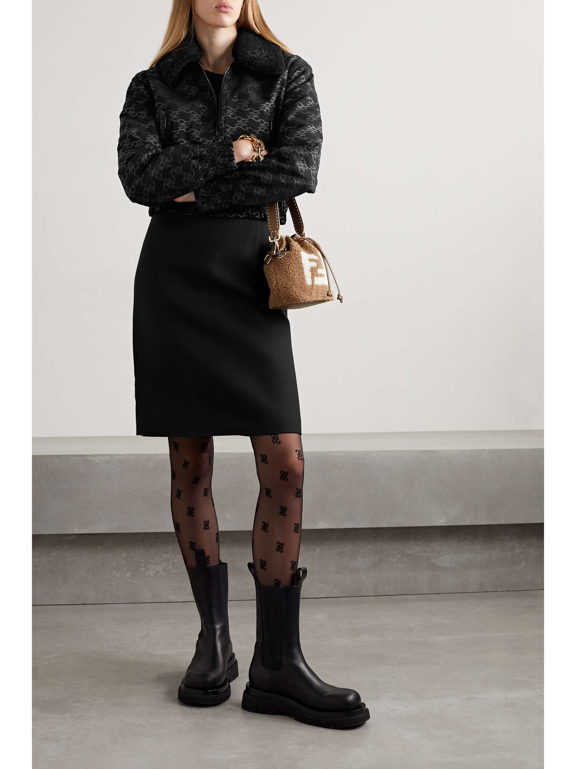 fendi cropped jacket