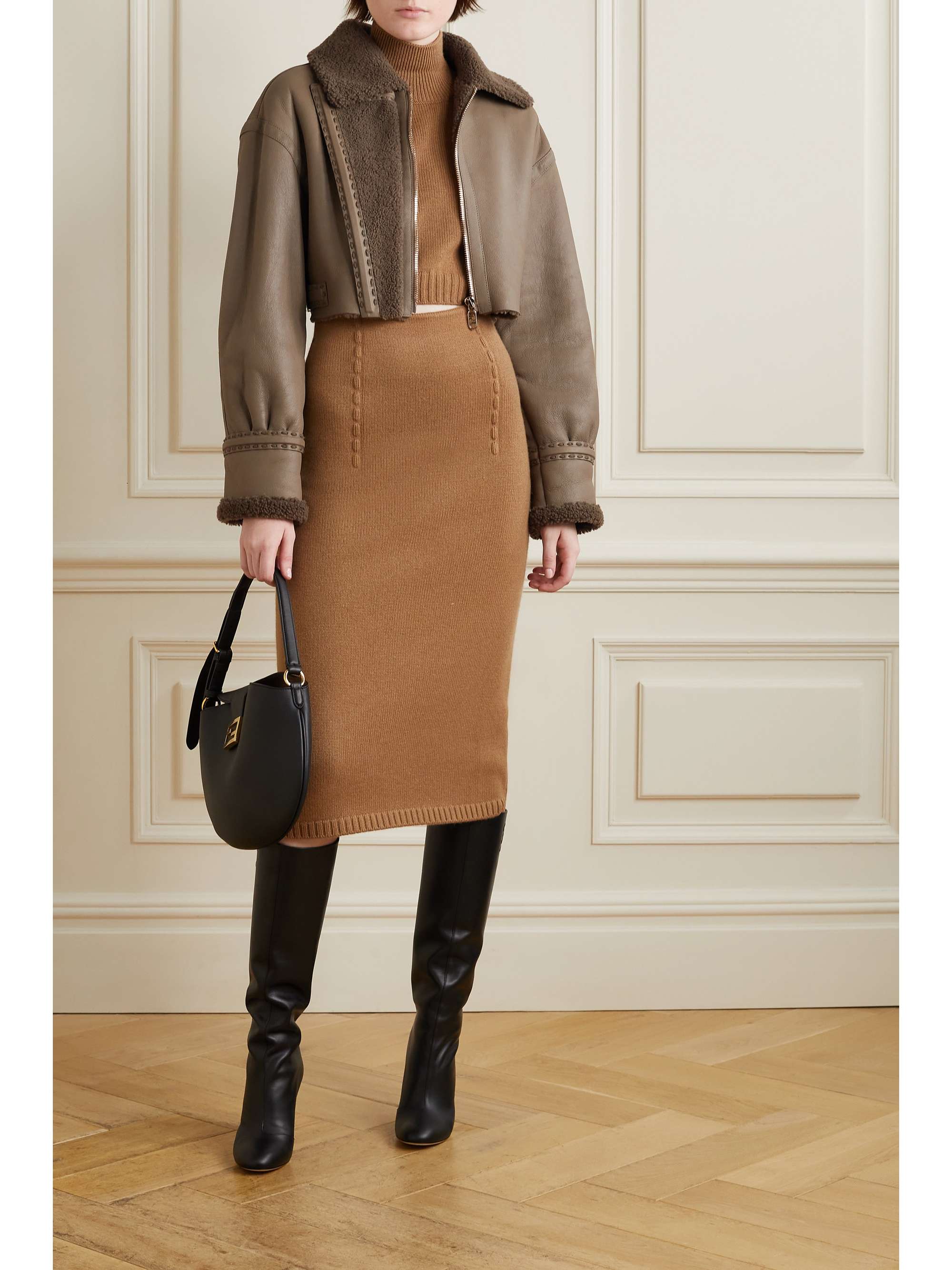 fendi cropped jacket