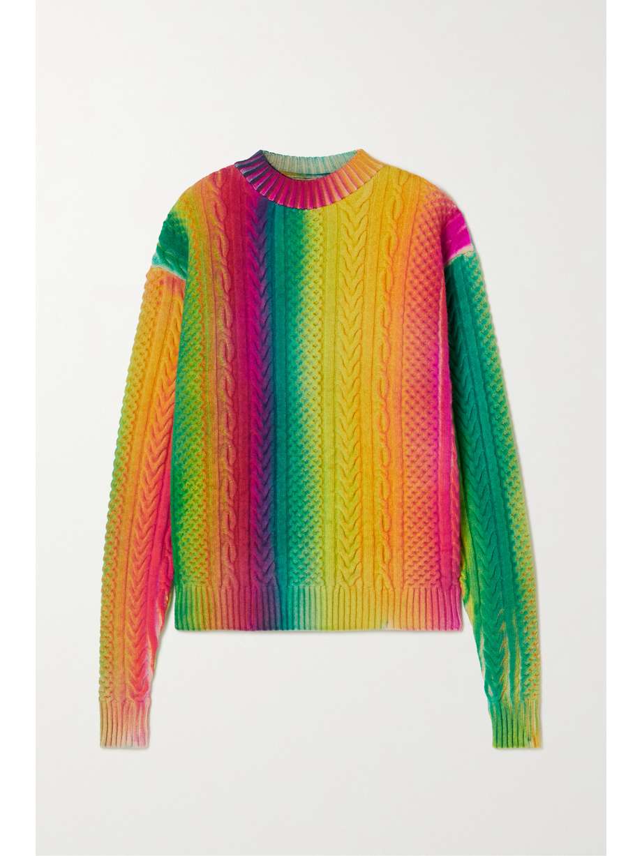Cable Knit Sweater Multi