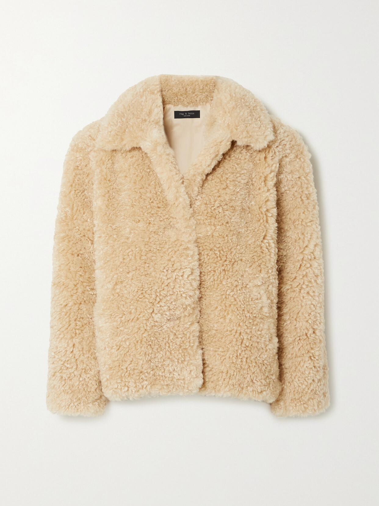 Rag & Bone Hesper Front Fastening Jacket In Neutrals