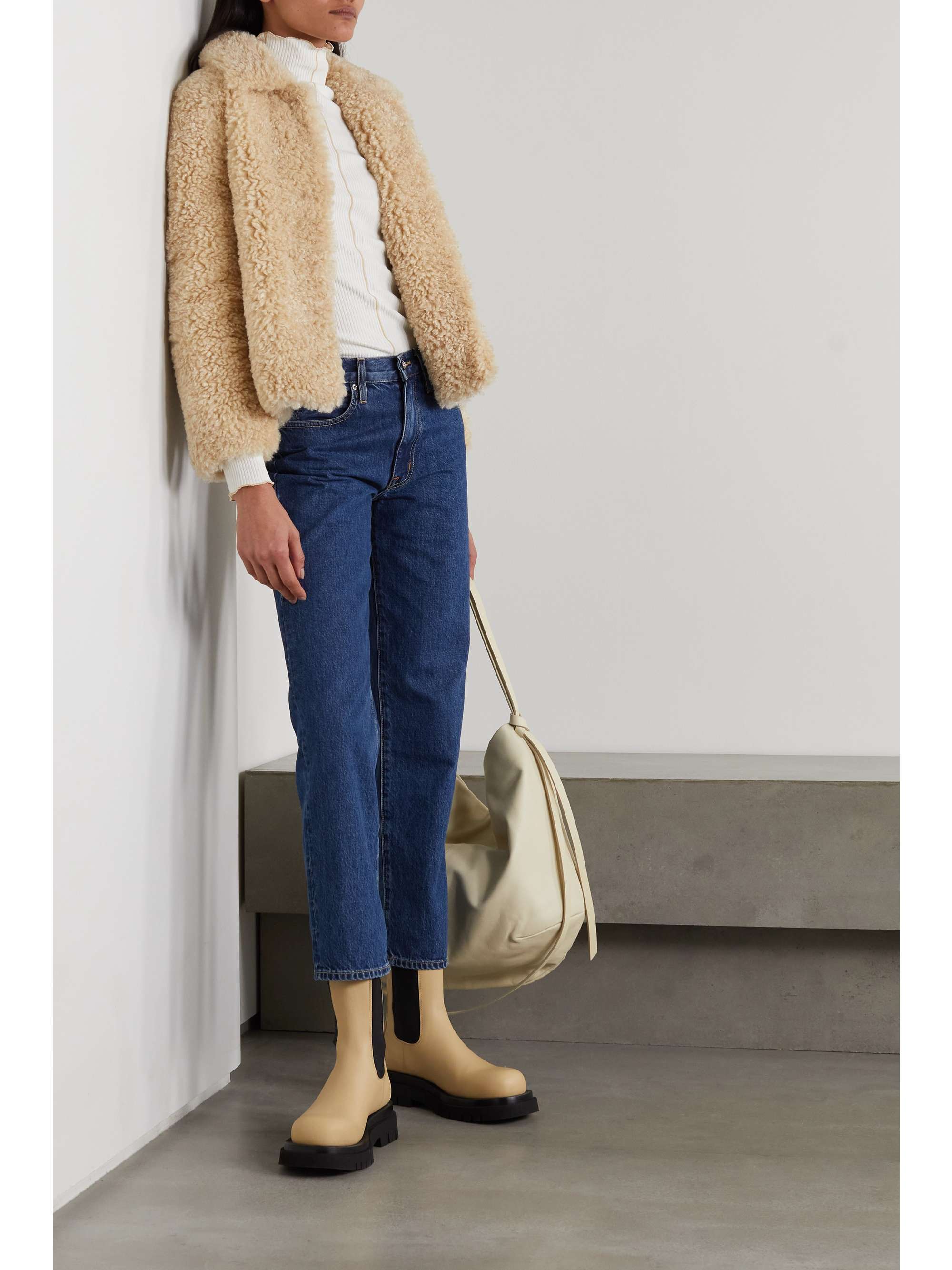 RAG & BONE Hesper faux shearling jacket | NET-A-PORTER