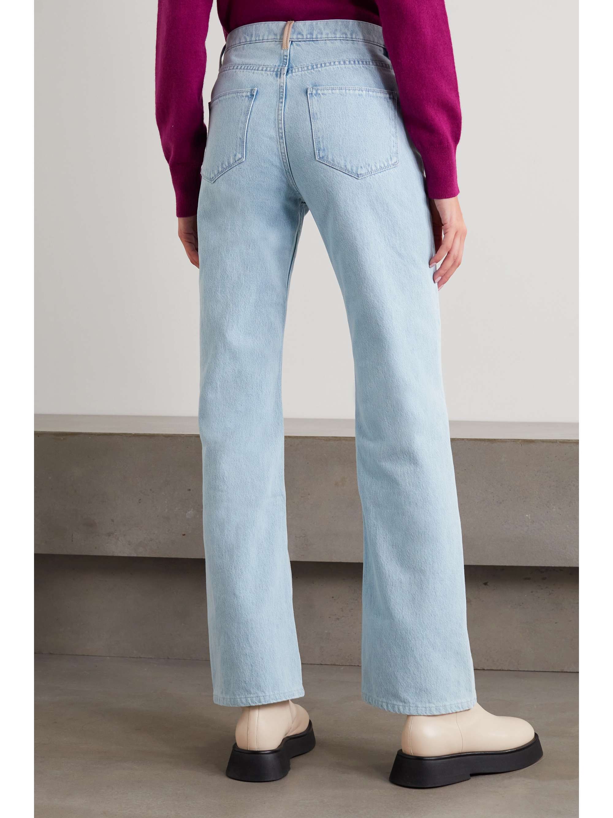 WANDLER Daisy high-rise flared jeans