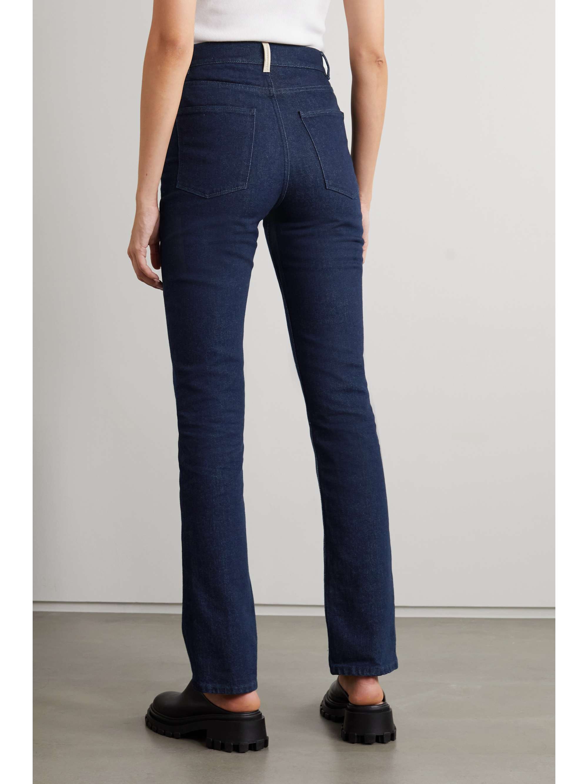 Dark denim Aster high-rise slim-leg jeans | WANDLER | NET-A-PORTER