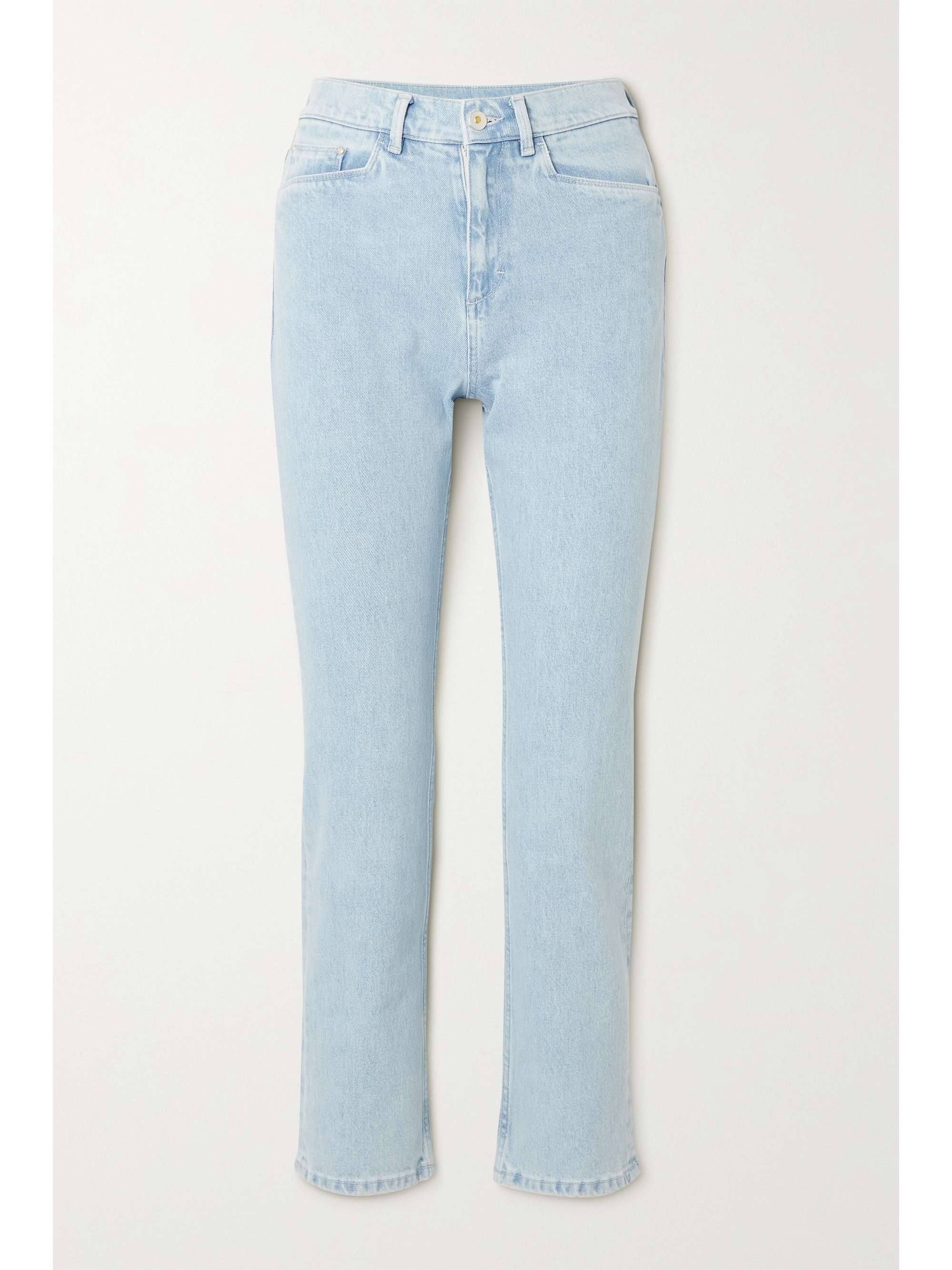 Light denim Carnation cropped mid-rise 