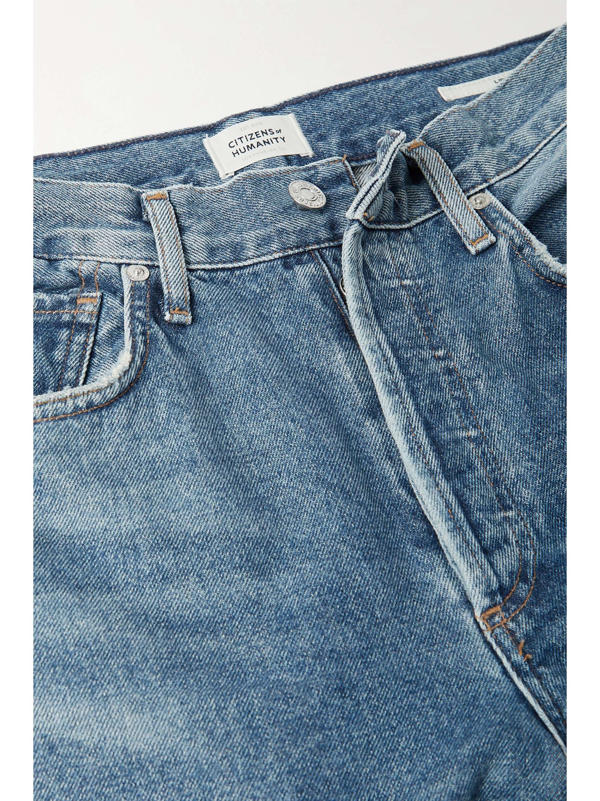 CITIZENS OF HUMANITY Distressed high-rise bootcut jeans